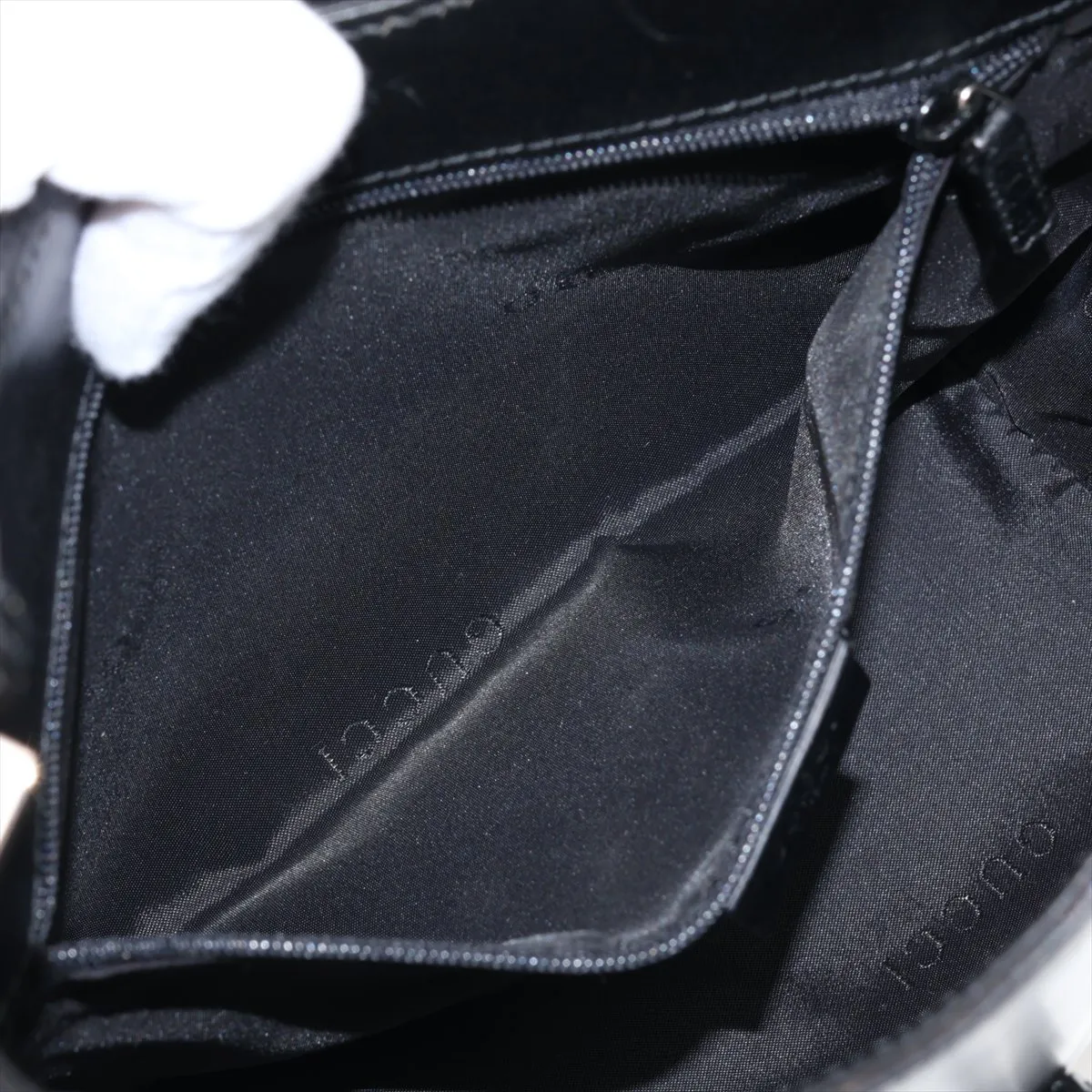 Jackie Leather Shoulder Bag, Black — view 8