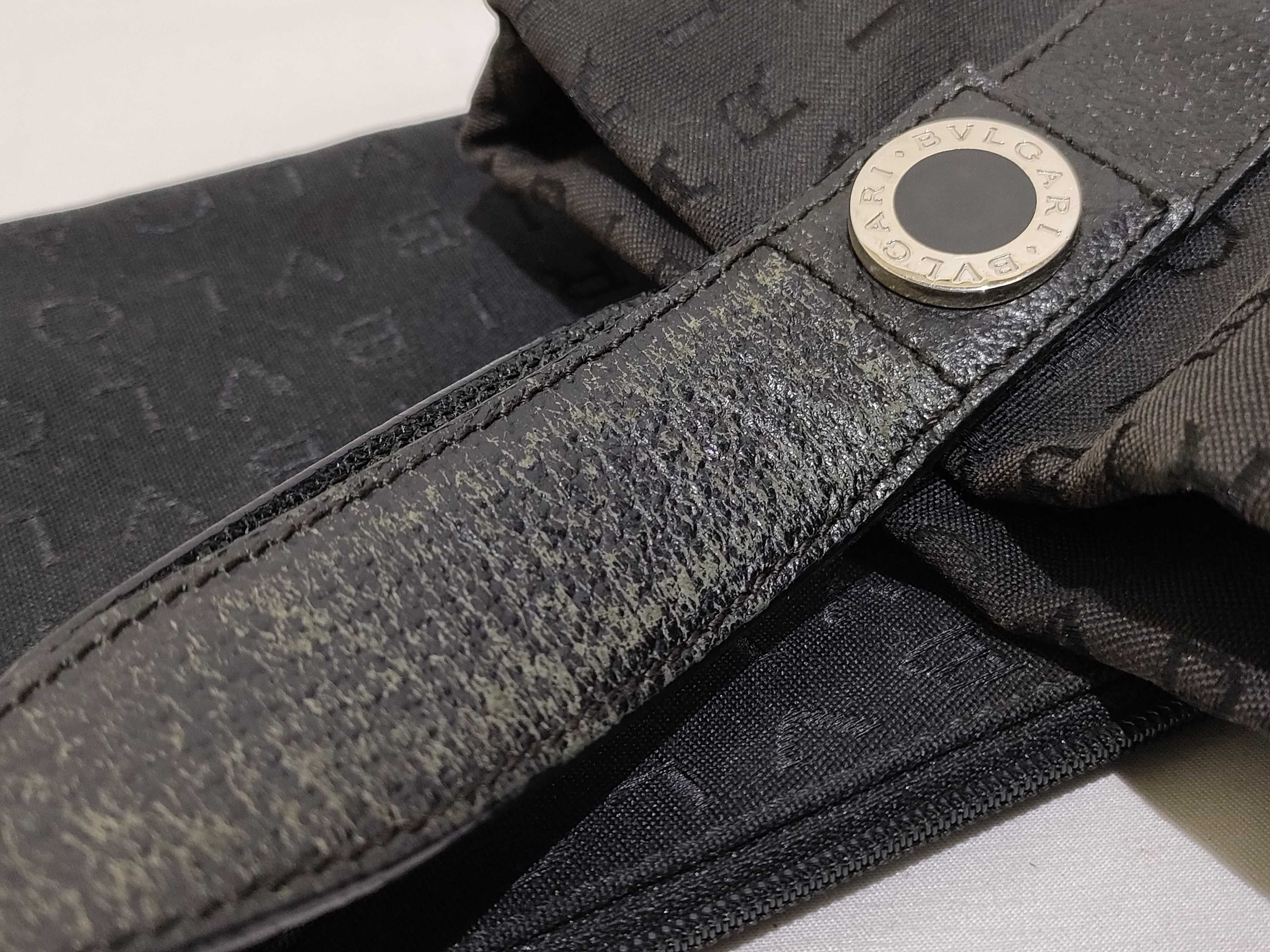 Bulgari Canvas Logomania Handbag — view 12