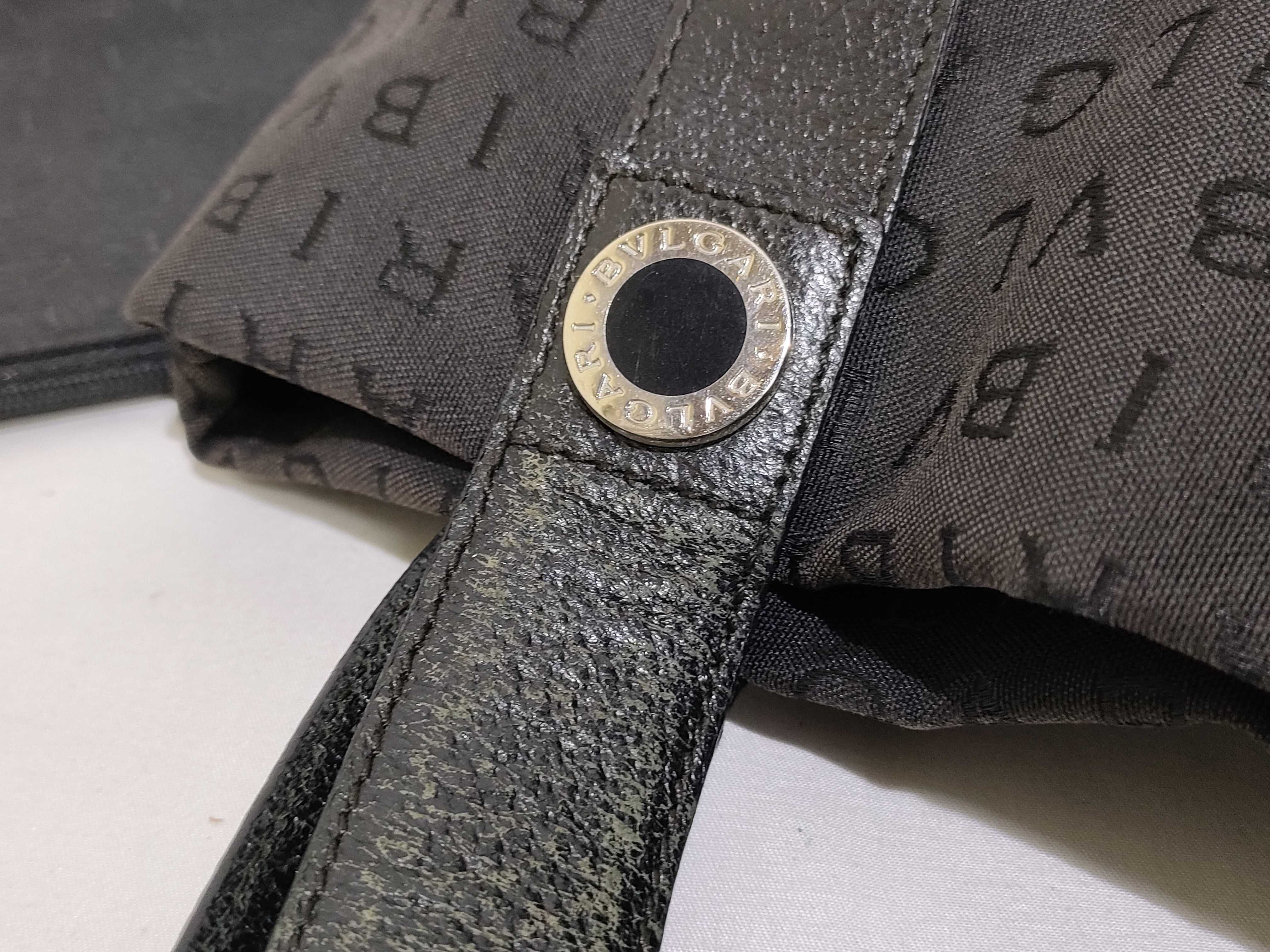Bulgari Canvas Logomania Handbag — view 5