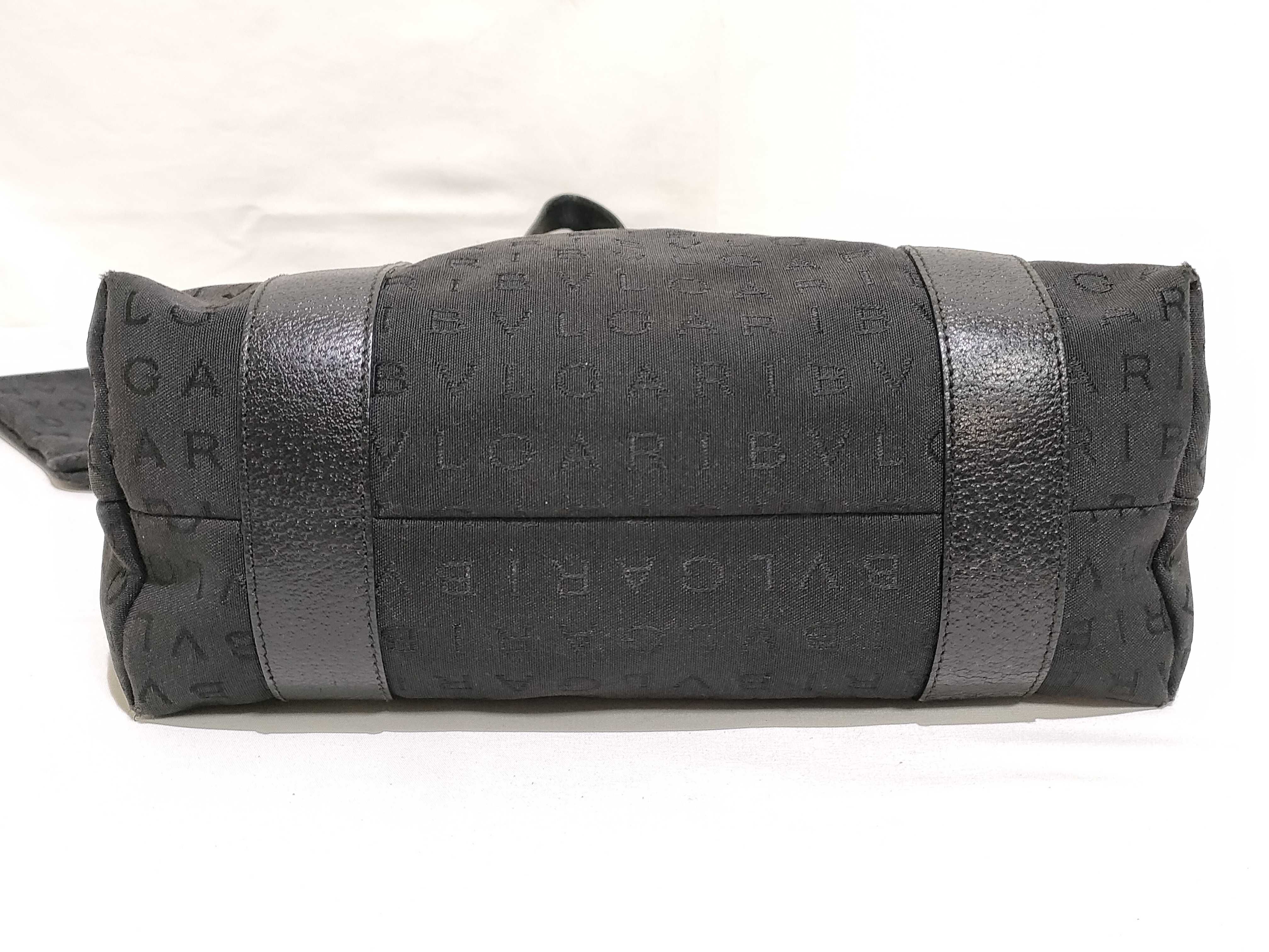 Bulgari Canvas Logomania Handbag — view 7