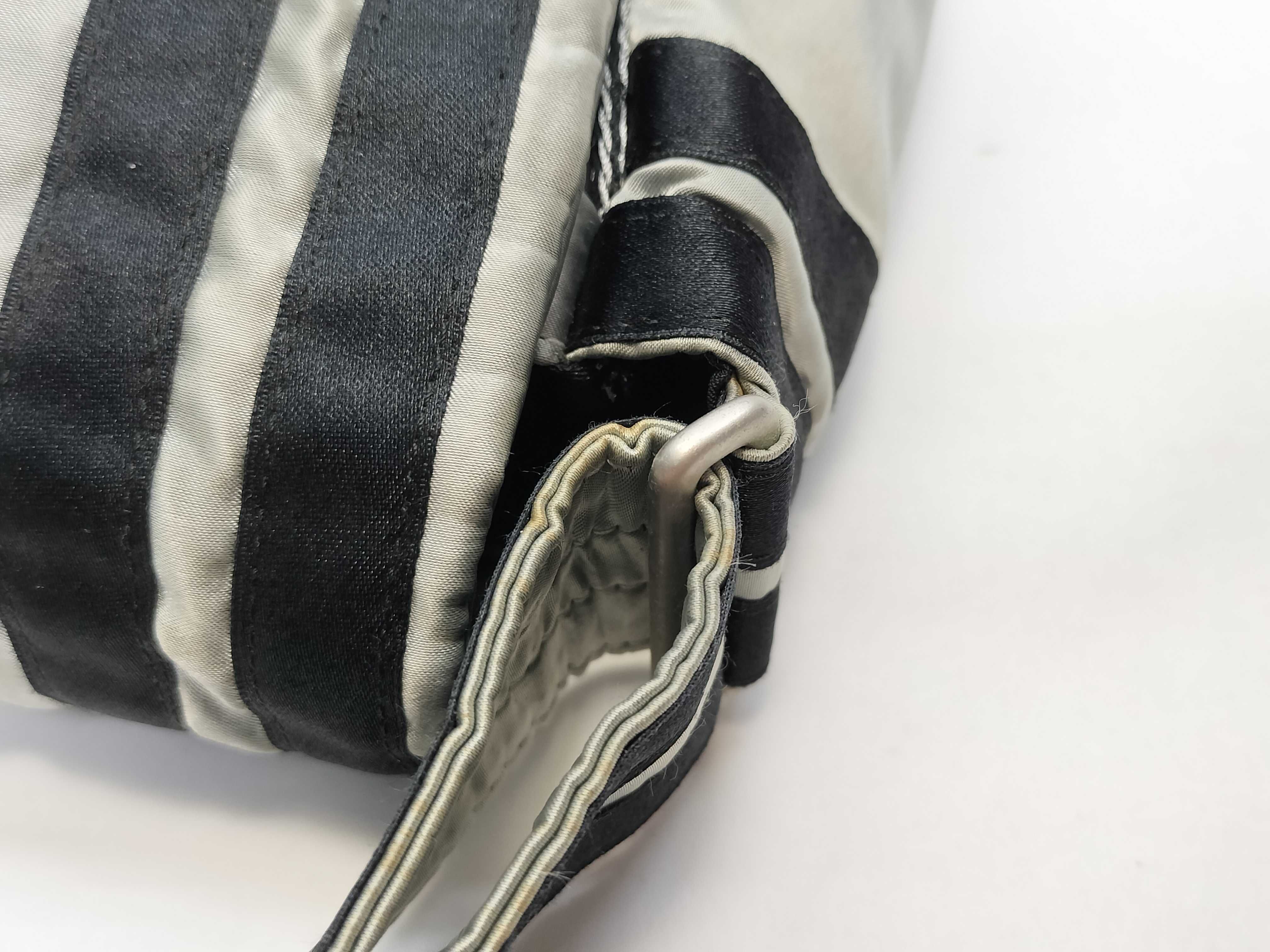 Sport Nylon Messenger Bag, Gray Shoulder Bag — view 7