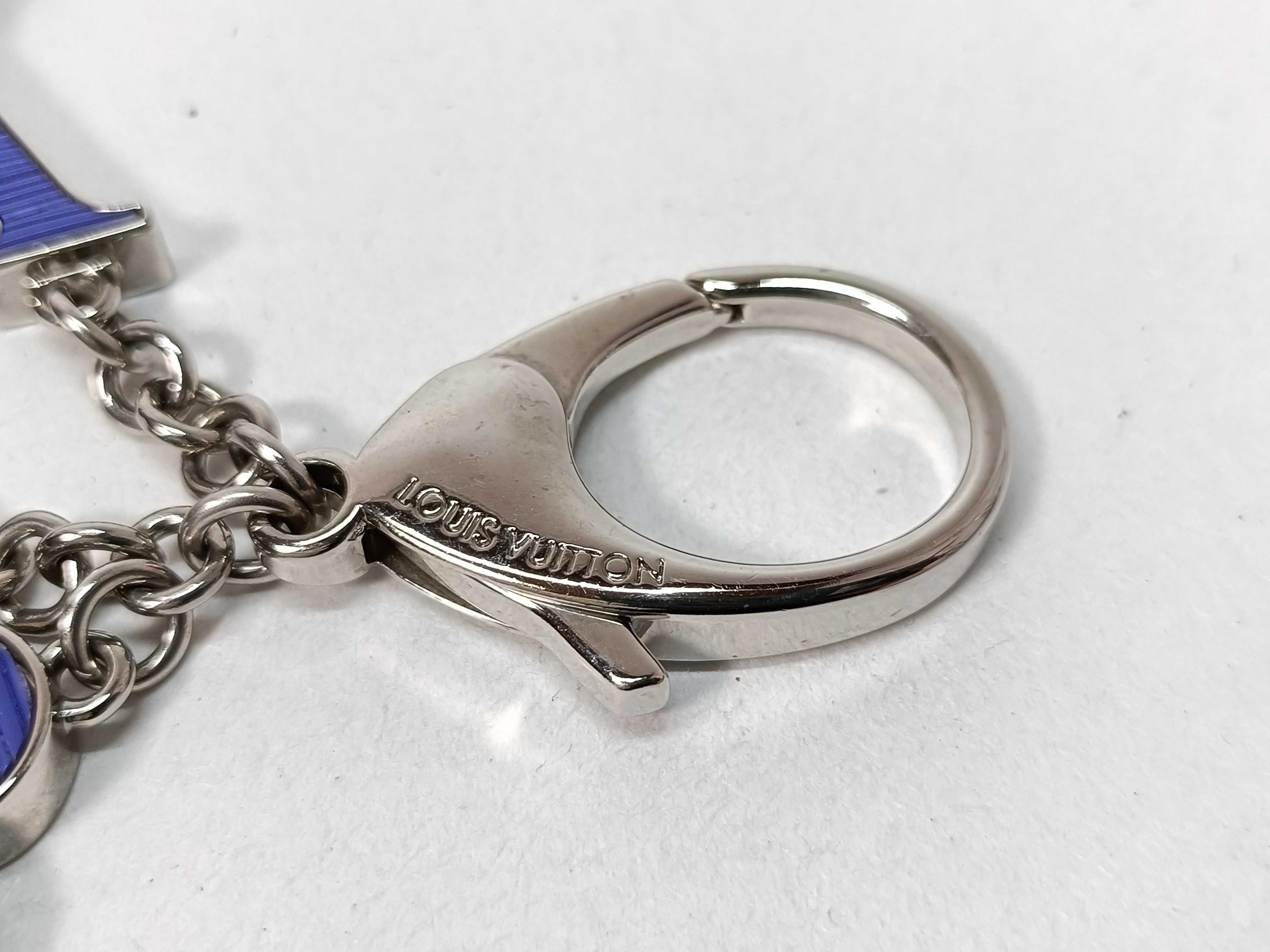 Epi Bijou Sac Fleur de Epi Keychain Key Case — view 9