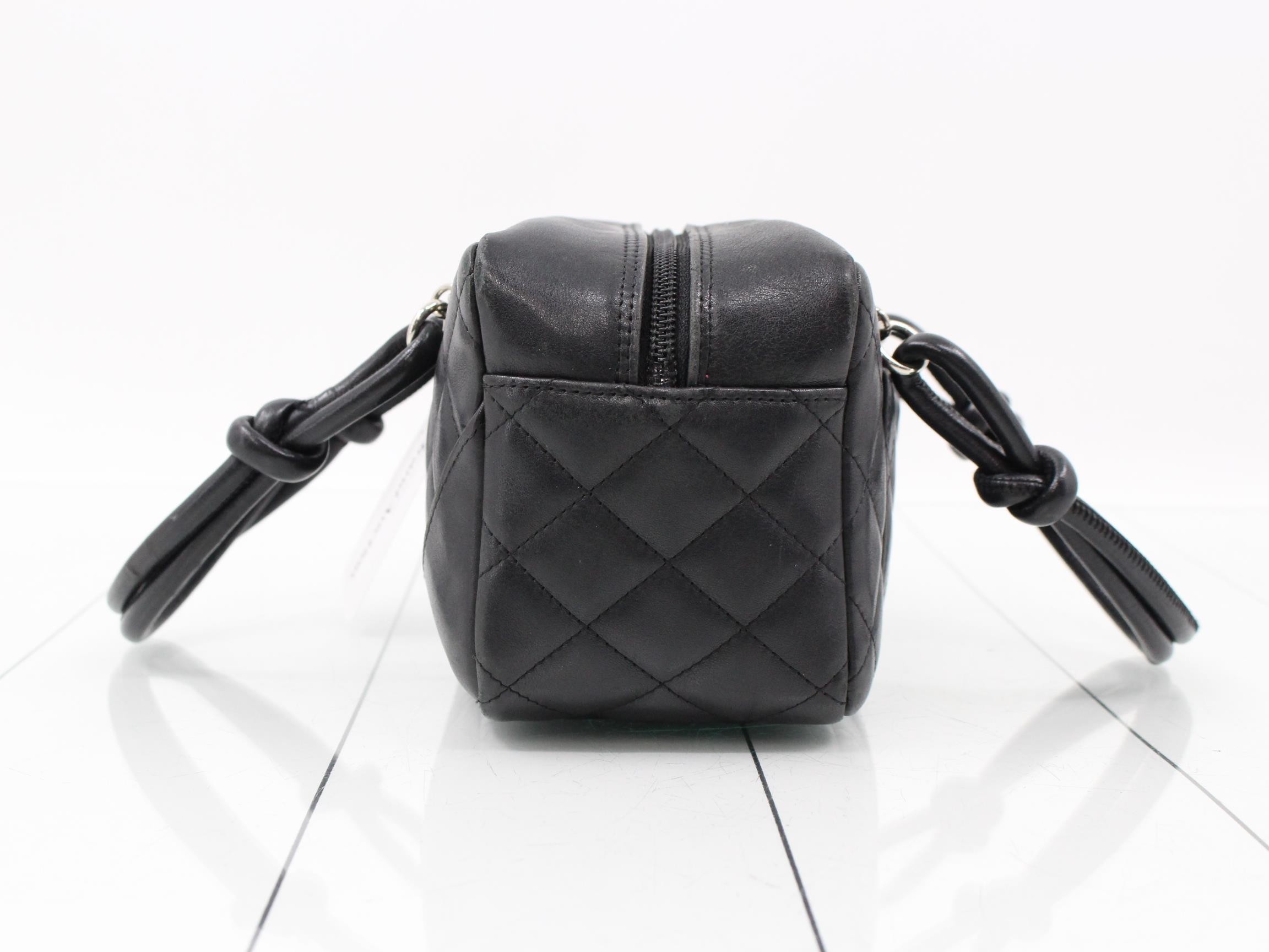 Cambon Line (Bag) - Handbag, Lambskin, Black — view 3