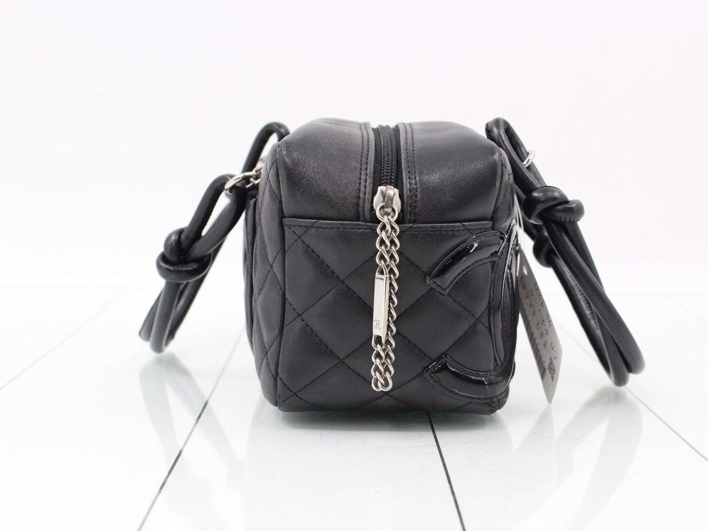 Cambon Line (Bag) - Handbag, Lambskin, Black — view 4