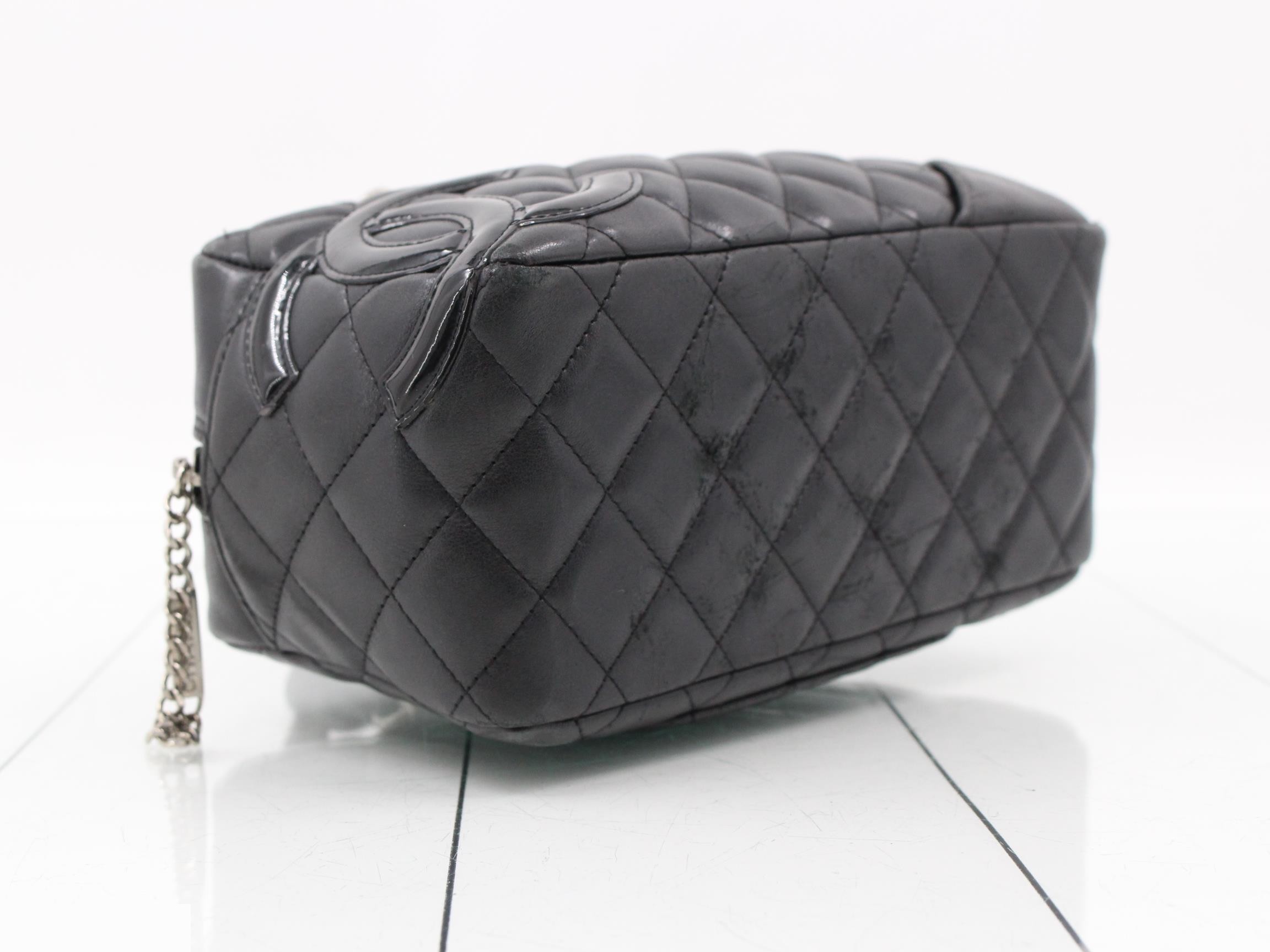 Cambon Line (Bag) - Handbag, Lambskin, Black — view 5