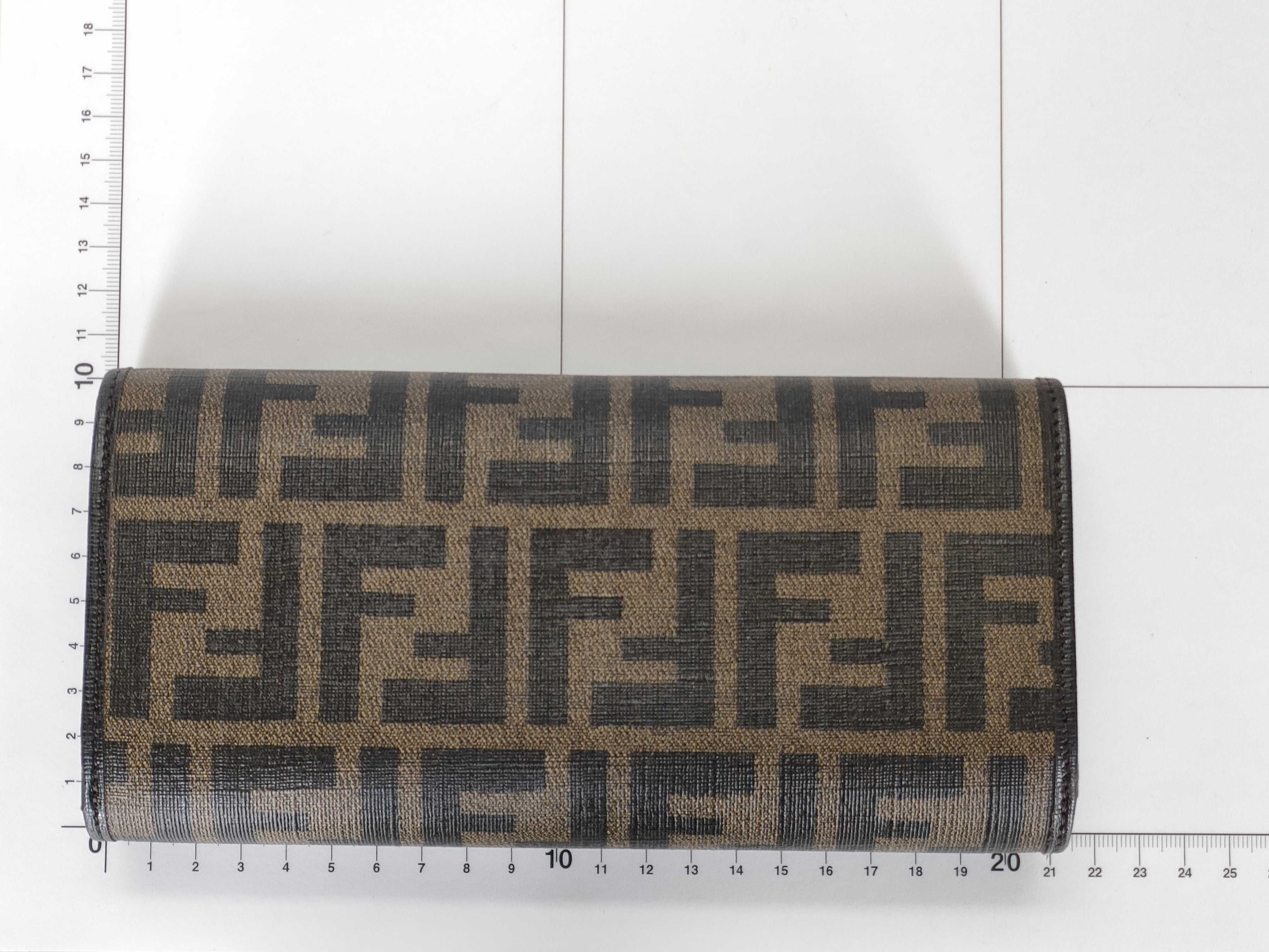 Zucca pattern Fendi long wallet — view 2