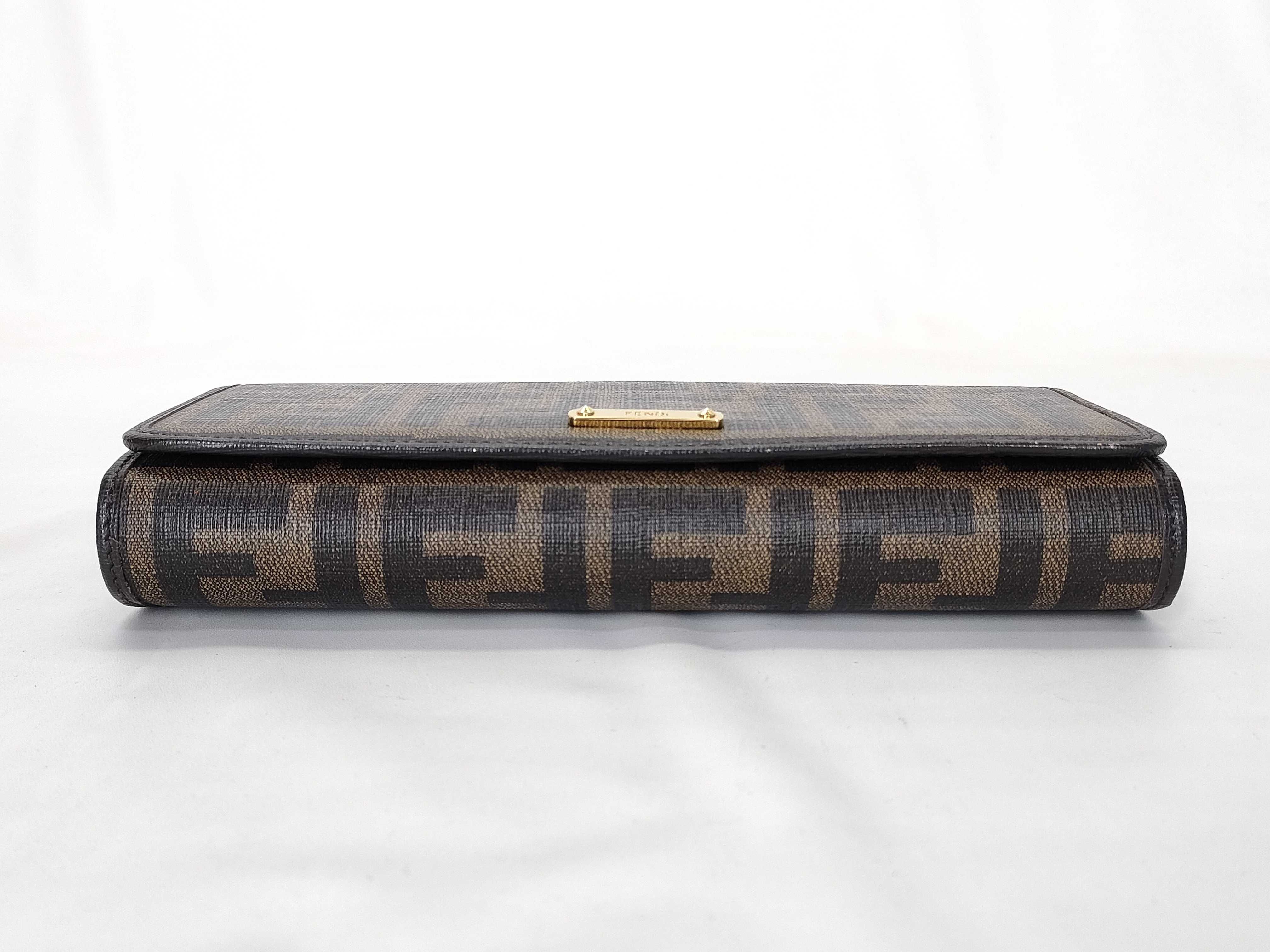 Zucca pattern Fendi long wallet — view 3