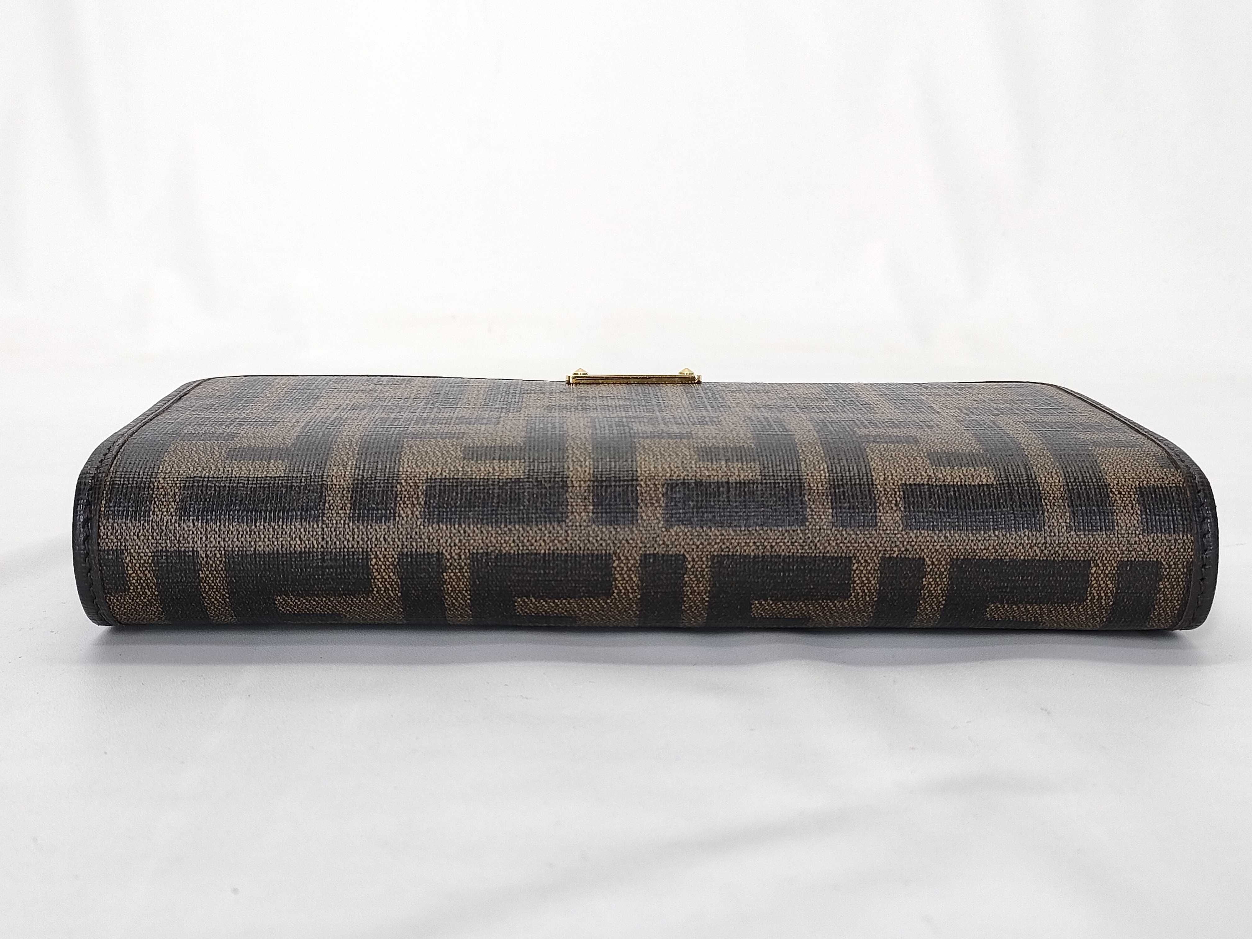 Zucca pattern Fendi long wallet — view 6