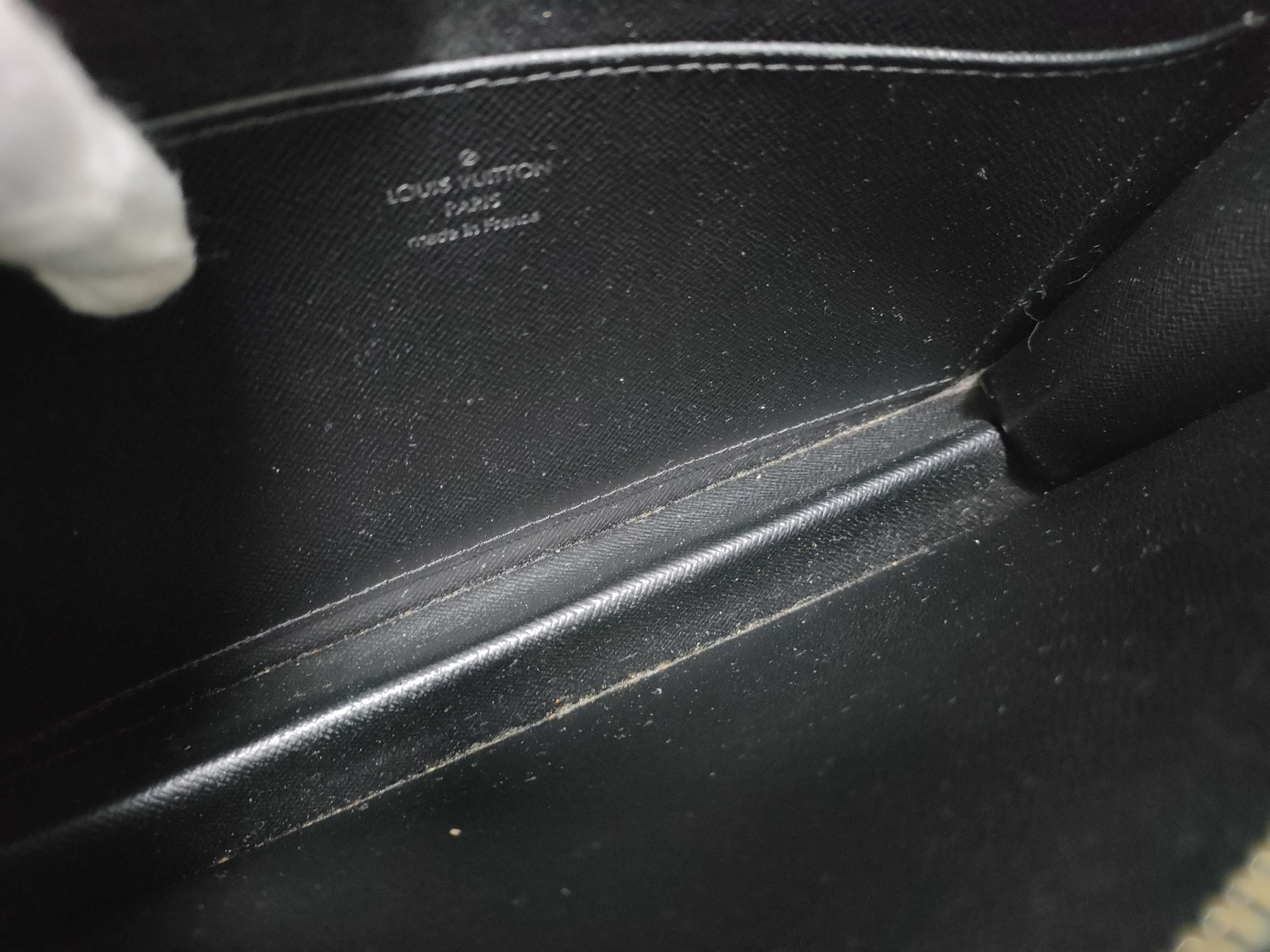 Epi Leather Louis Vuitton M52522 Pochette Homme SR1026 Second Bag Clutch Bag Epi Leather Black Clutch Bag — view 11