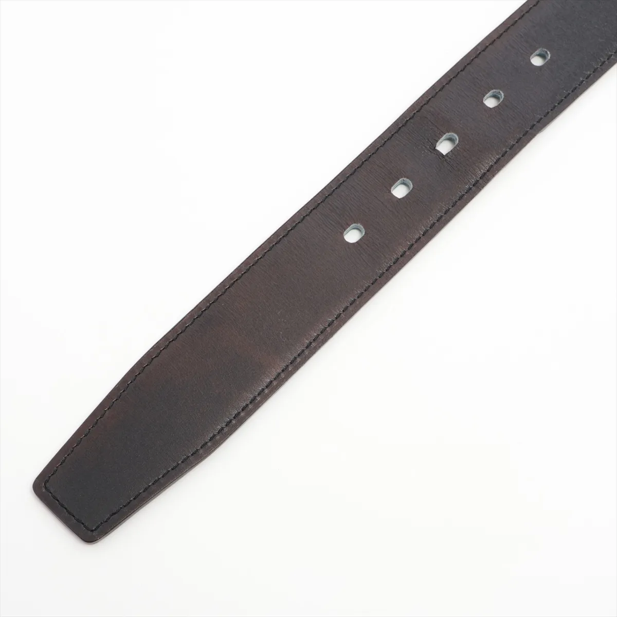 API T:2015 Belt 90 Leather Black x Navy Strong — view 3