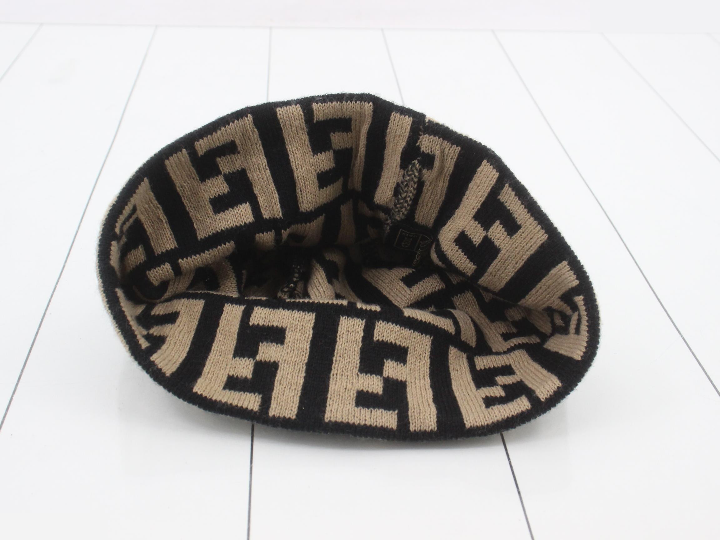 Zucca knit hat, beige. — view 3