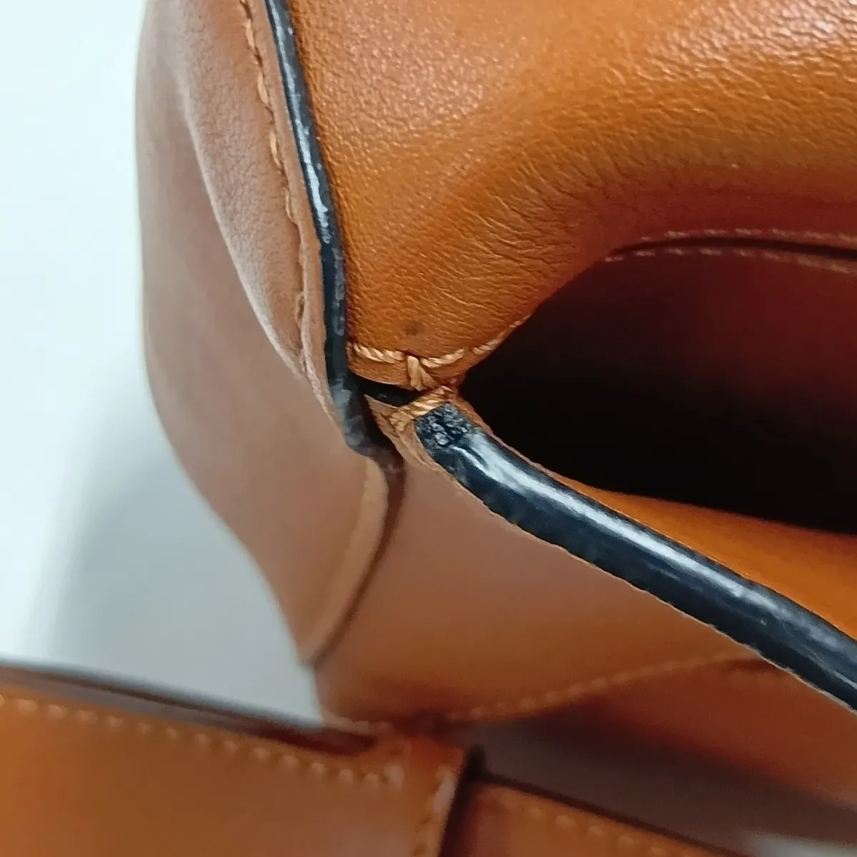 Puzzle Bum Bag Small Leather Body Bag Brown — view 14