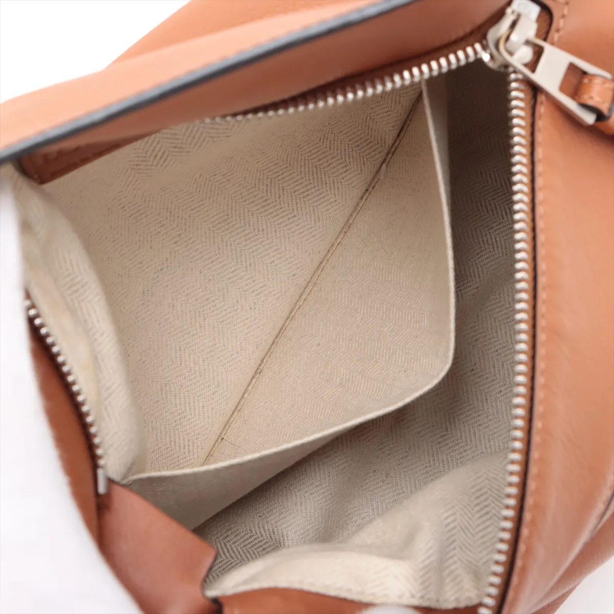 Puzzle Bum Bag Small Leather Body Bag Brown — view 7