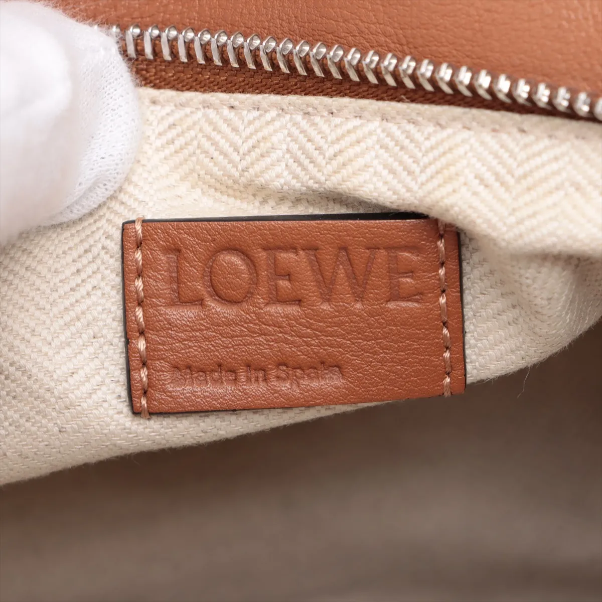 Puzzle Bum Bag Small Leather Body Bag Brown — view 9