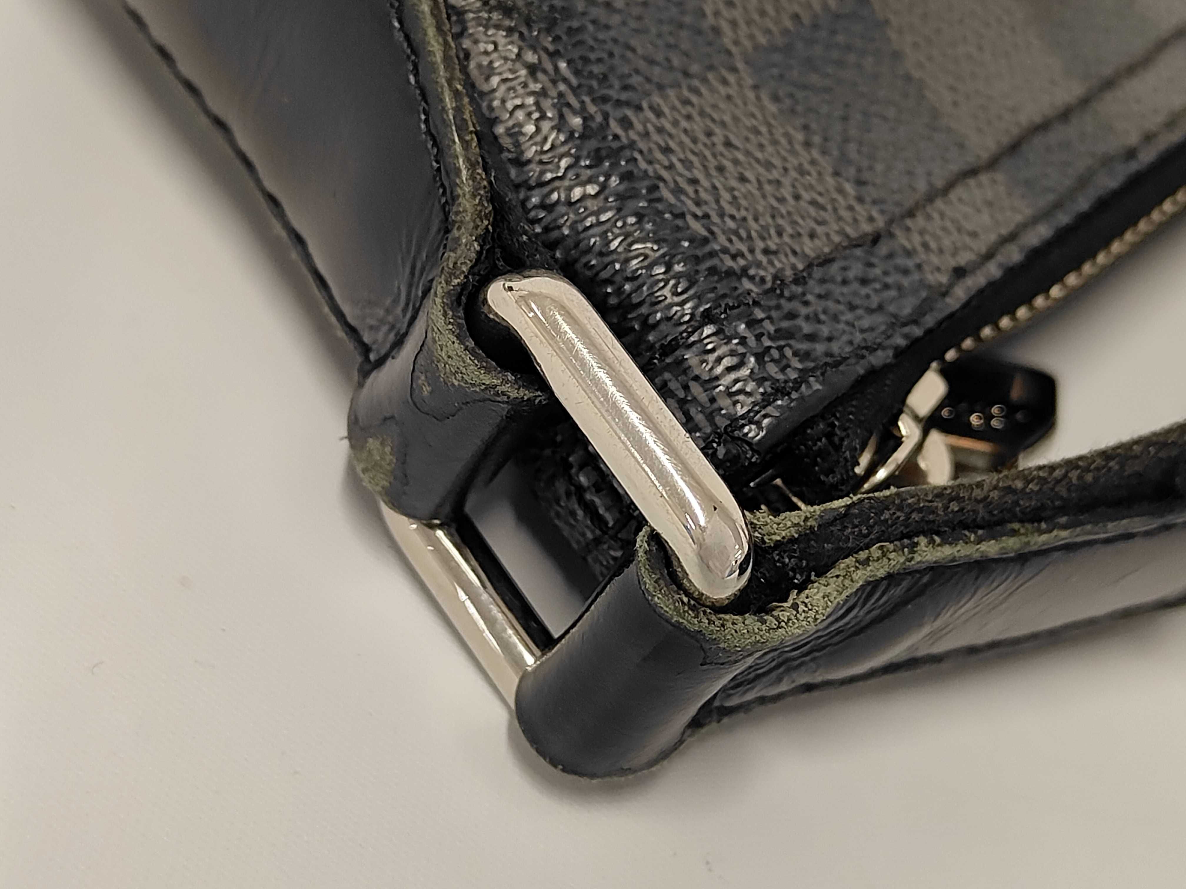 Damier Graphite Mick PM Shoulder Bag — view 5