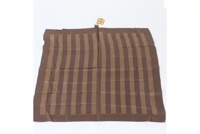 Pecan scarf with tags