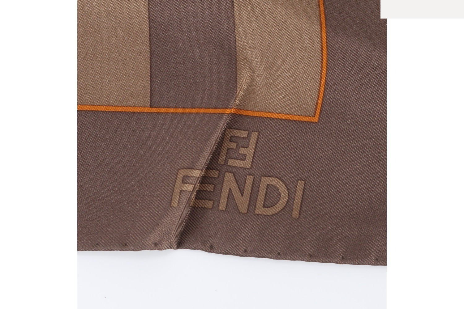 Pecan scarf with tags — view 6