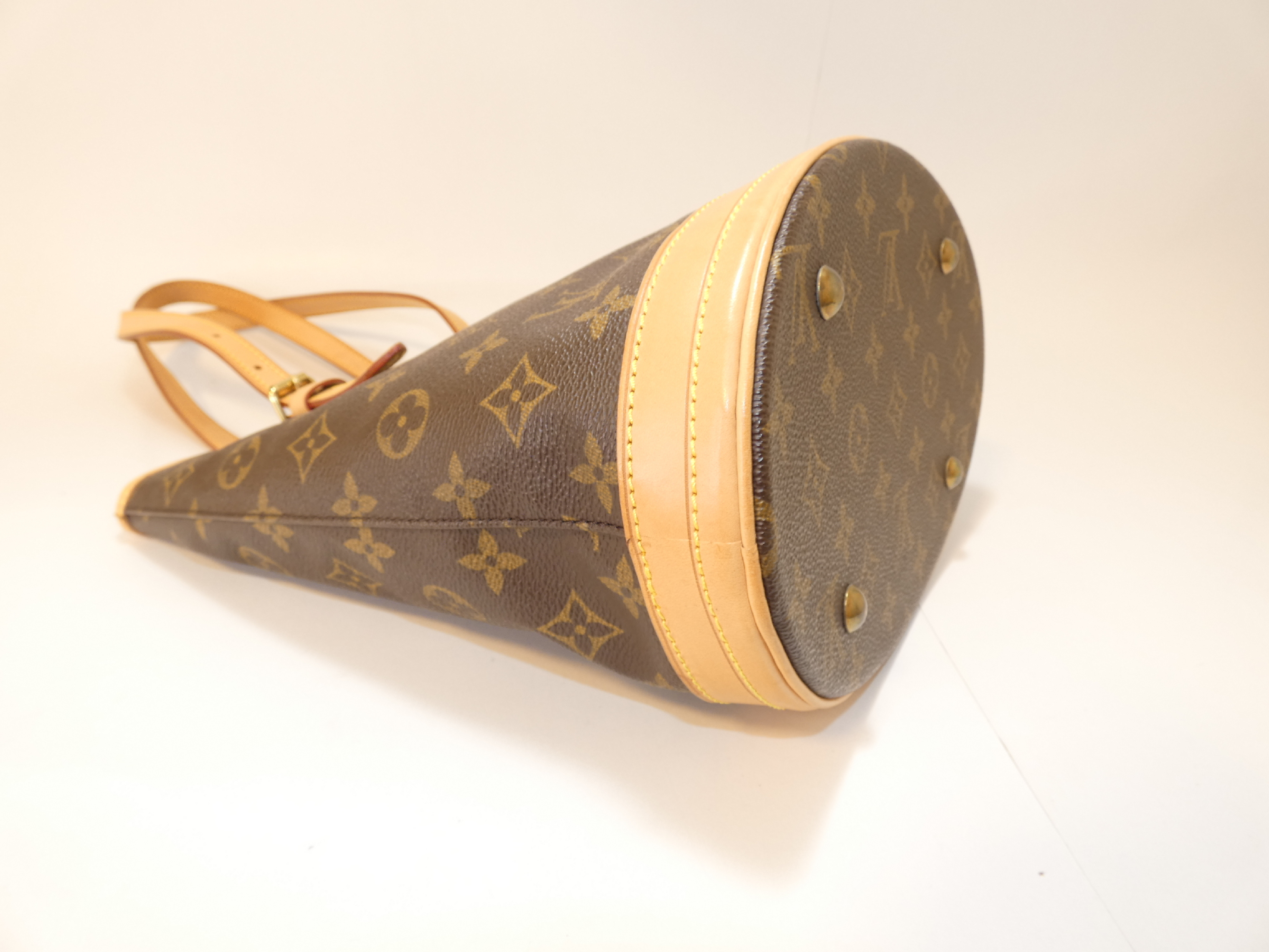 Bucket Monogram Tote Bag with Pouch — view 6