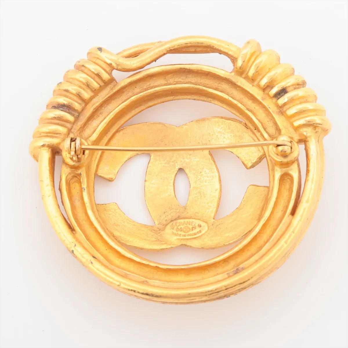 Coco Mark 94P Brooch, GP Gold. Shows signs of wear, — view 2