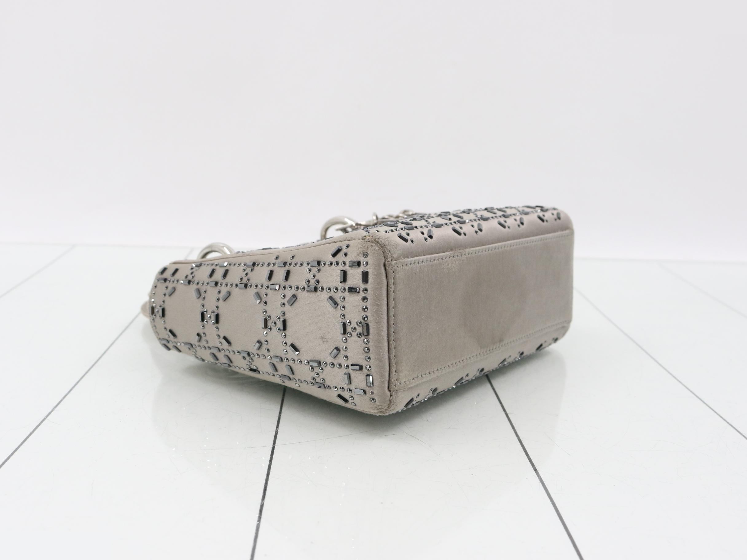 Lady Dior Studded Rhinestone 2-Way Handbag — view 5