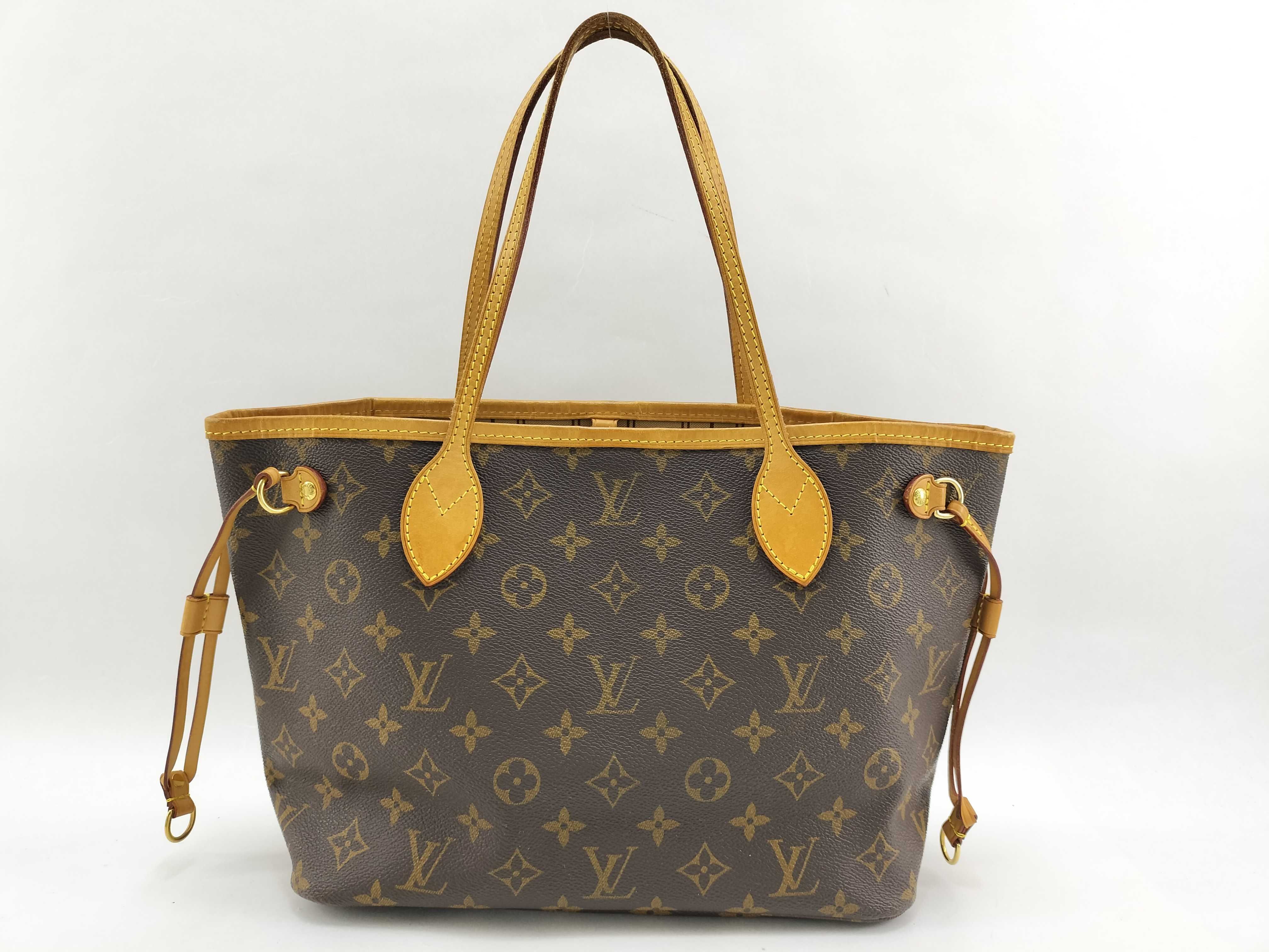 Monogram Neverfull PM M40155 VI3009 Brown Handbag