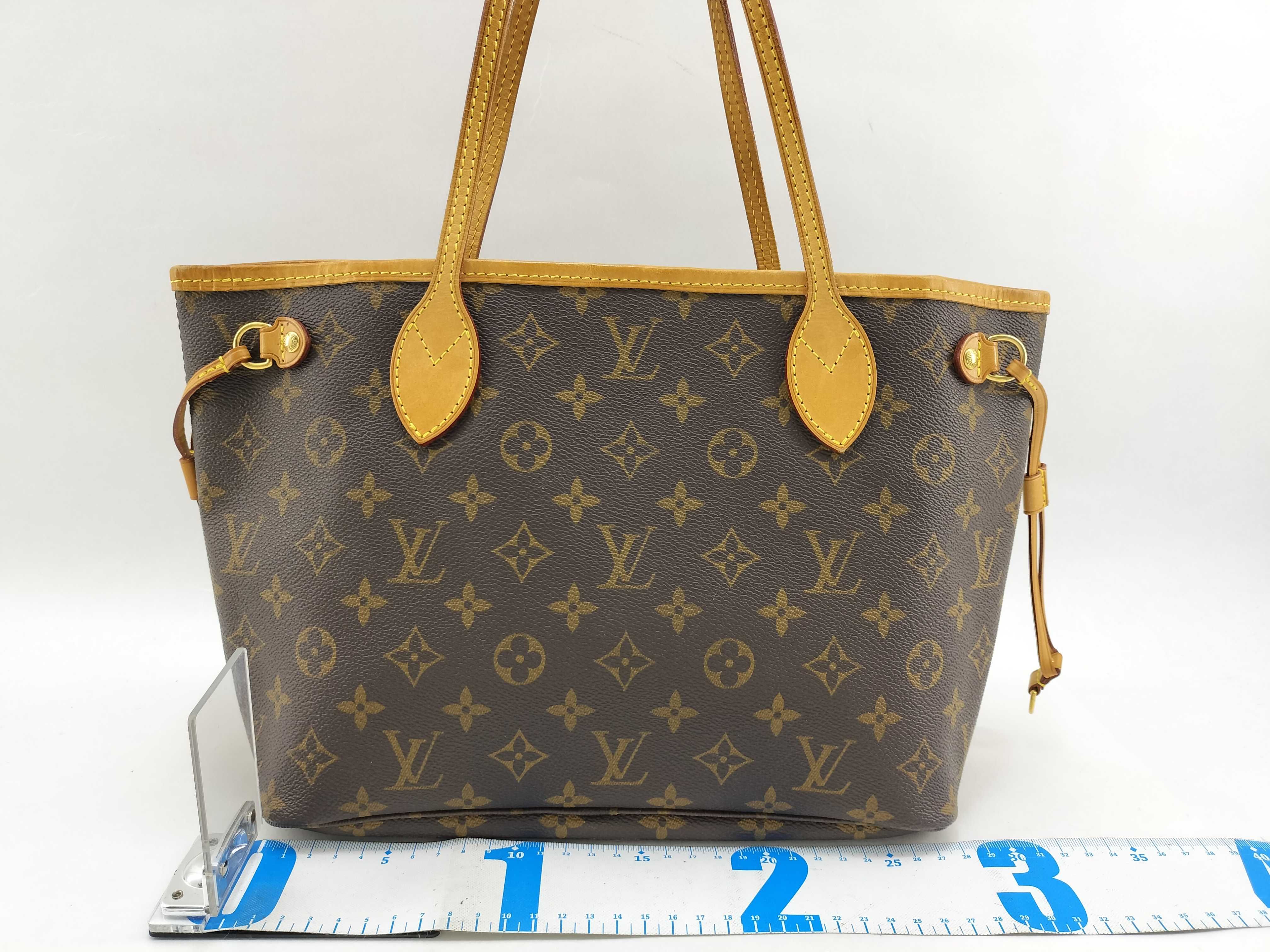 Monogram Neverfull PM M40155 VI3009 Brown Handbag — view 2