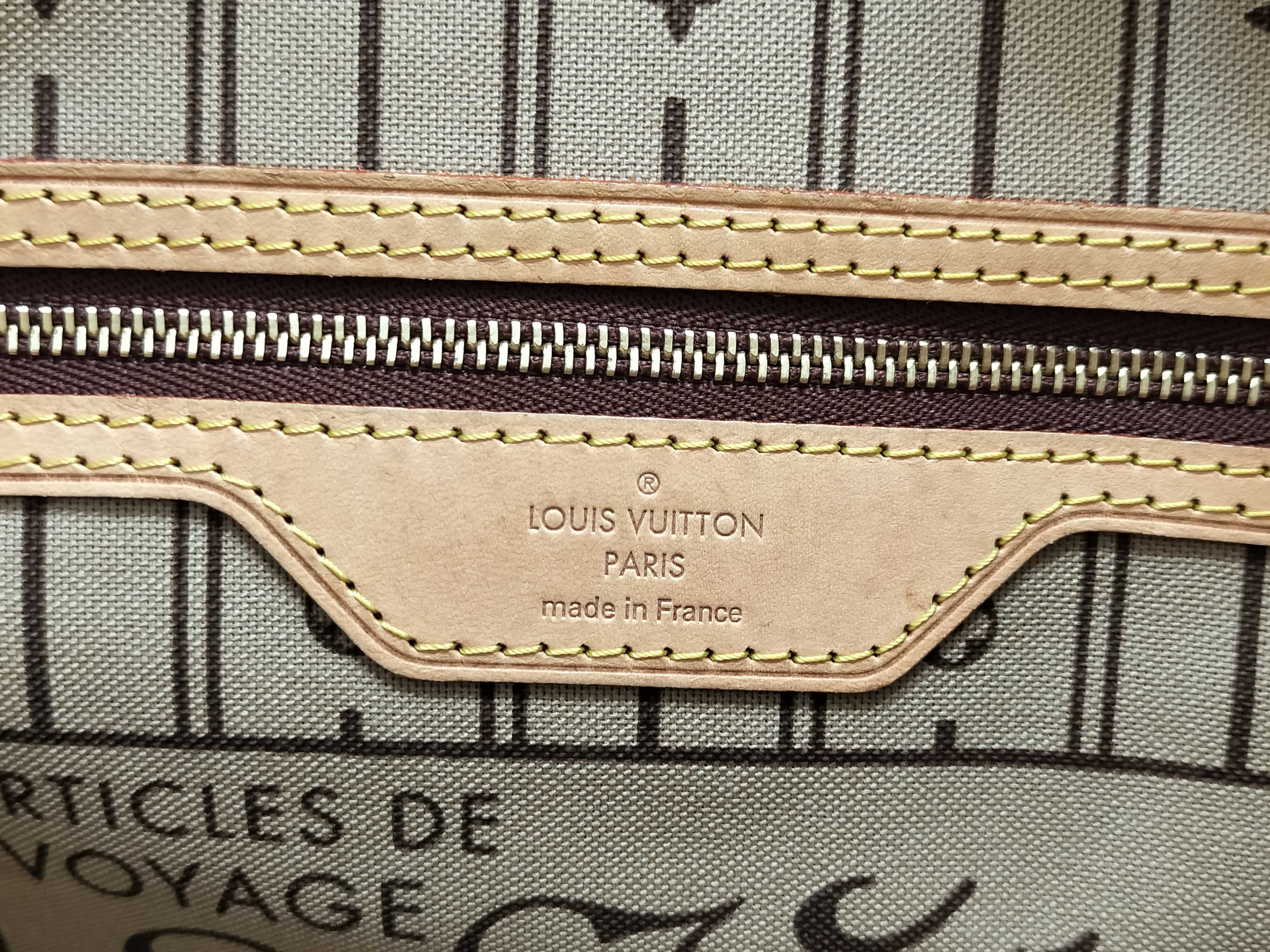 Monogram Neverfull PM M40155 VI3009 Brown Handbag — view 12