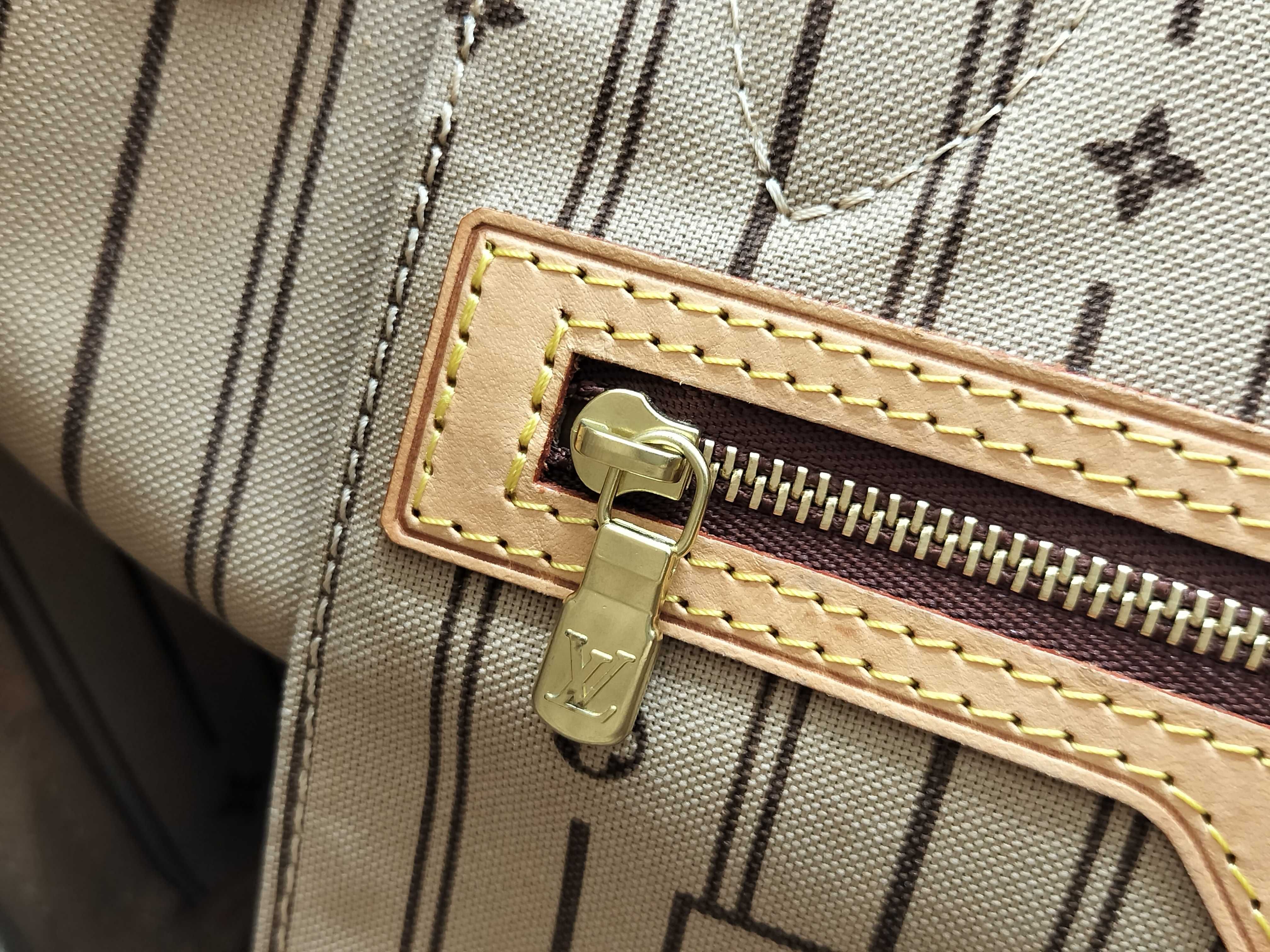 Monogram Neverfull PM M40155 VI3009 Brown Handbag — view 13