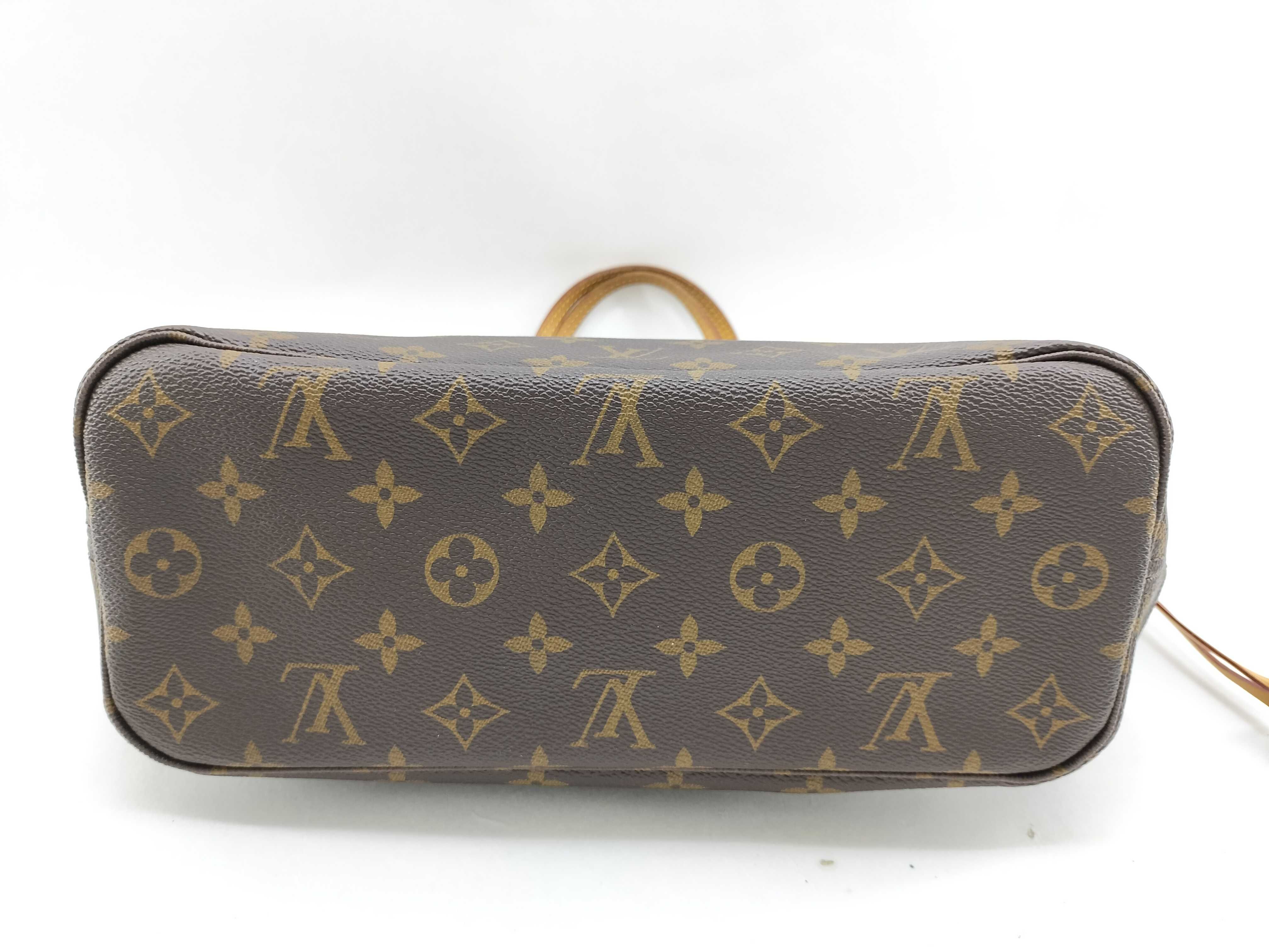 Monogram Neverfull PM M40155 VI3009 Brown Handbag — view 3