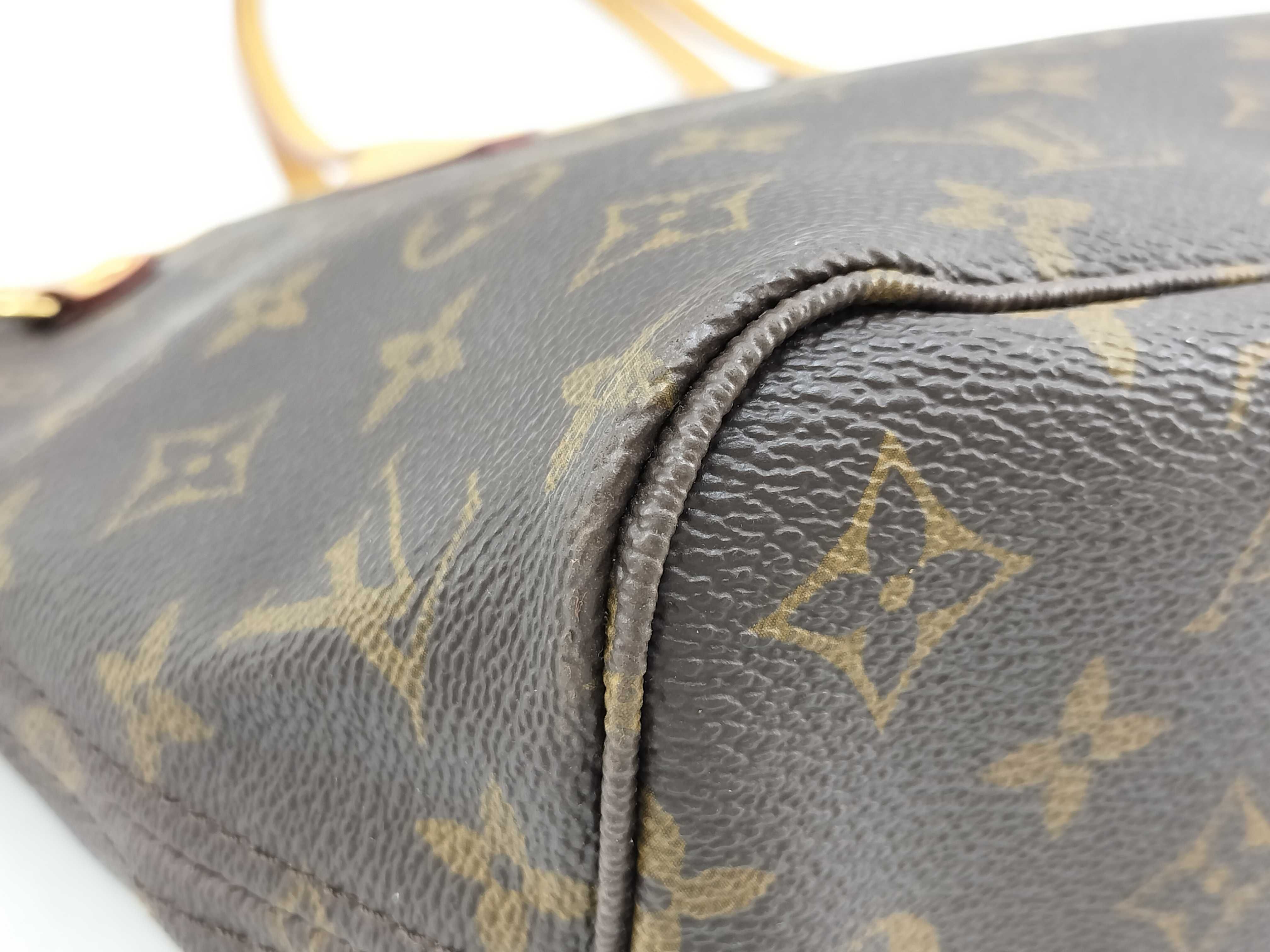Monogram Neverfull PM M40155 VI3009 Brown Handbag — view 4