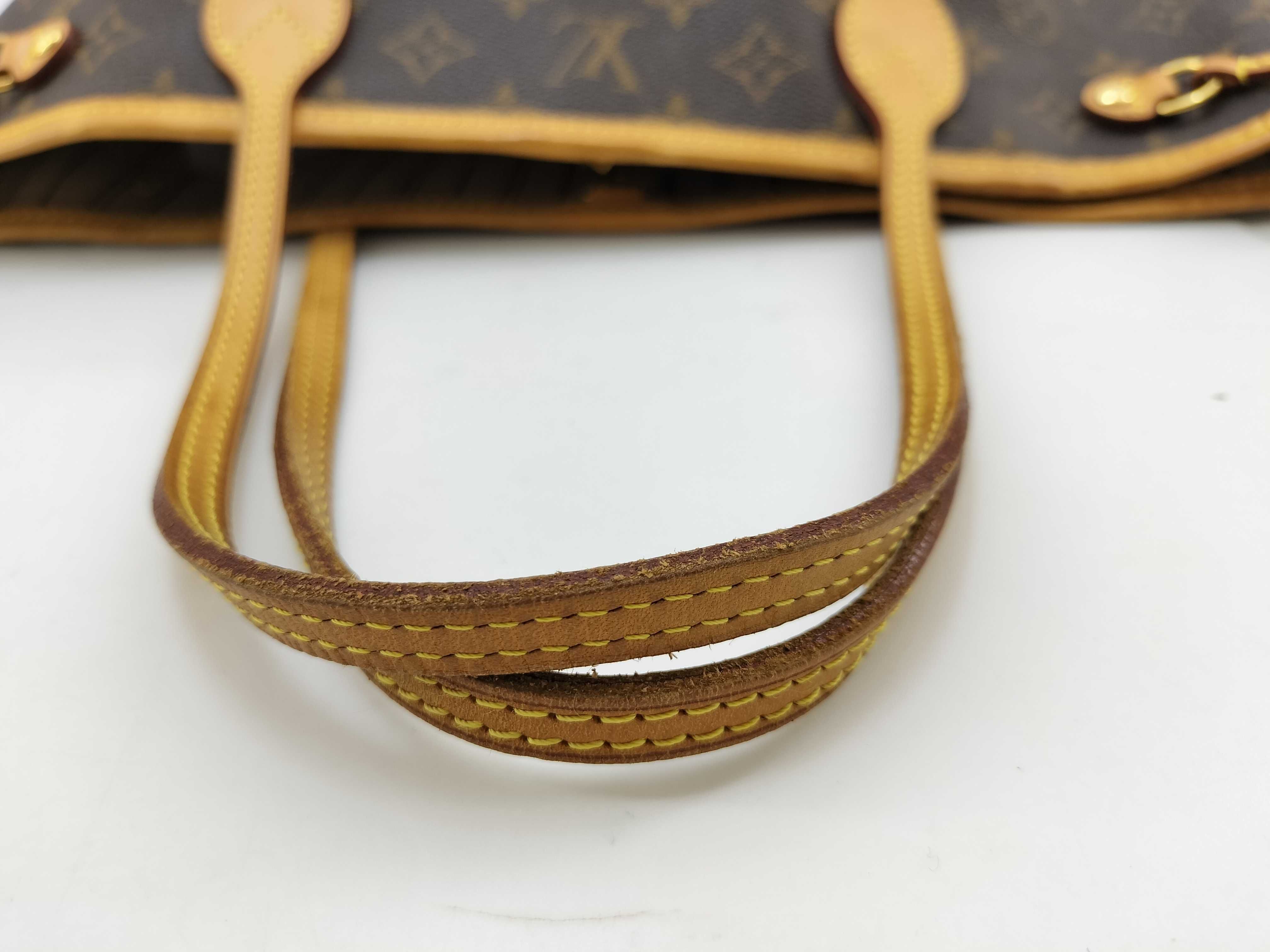 Monogram Neverfull PM M40155 VI3009 Brown Handbag — view 7