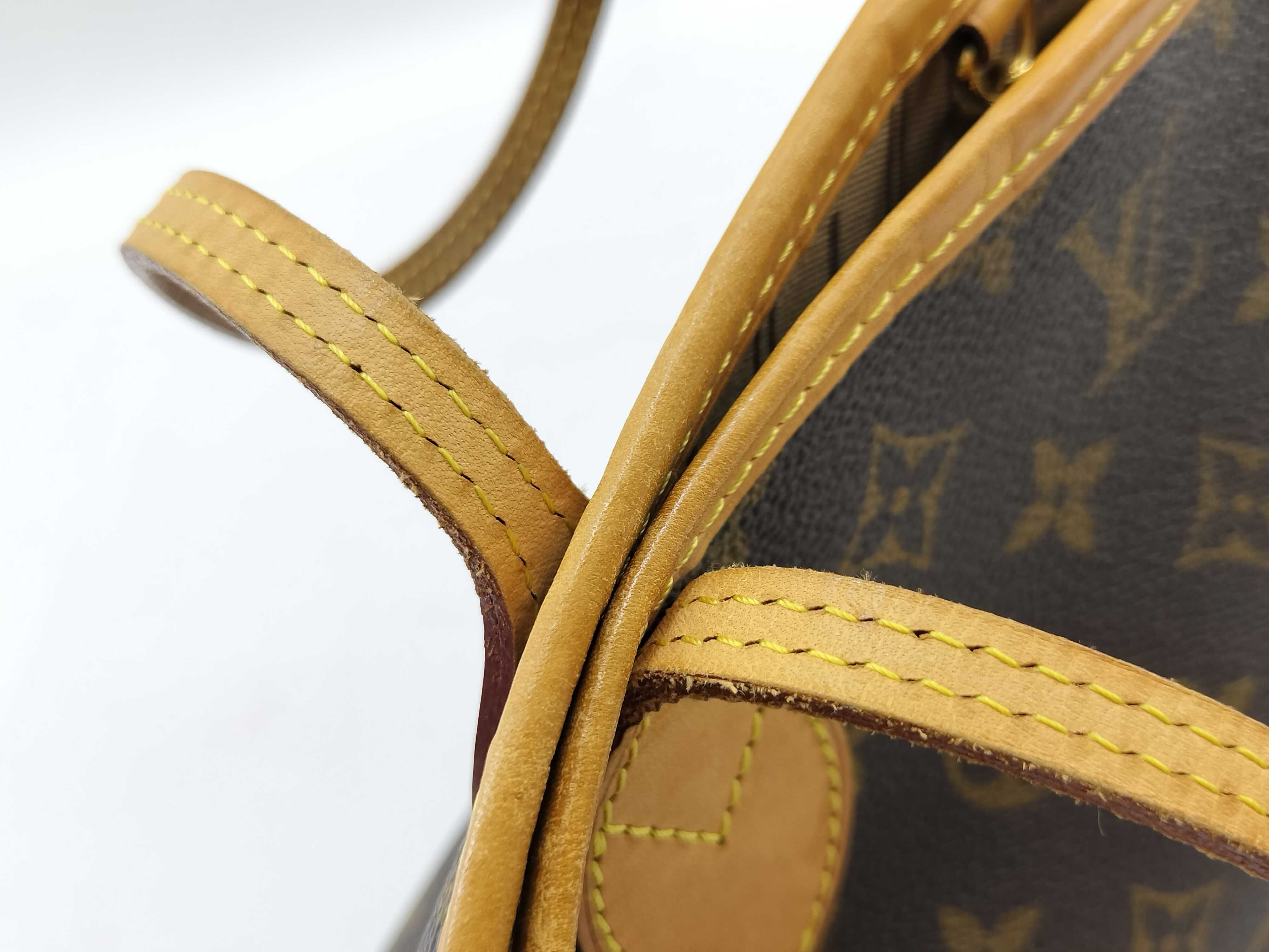 Monogram Neverfull PM M40155 VI3009 Brown Handbag — view 8