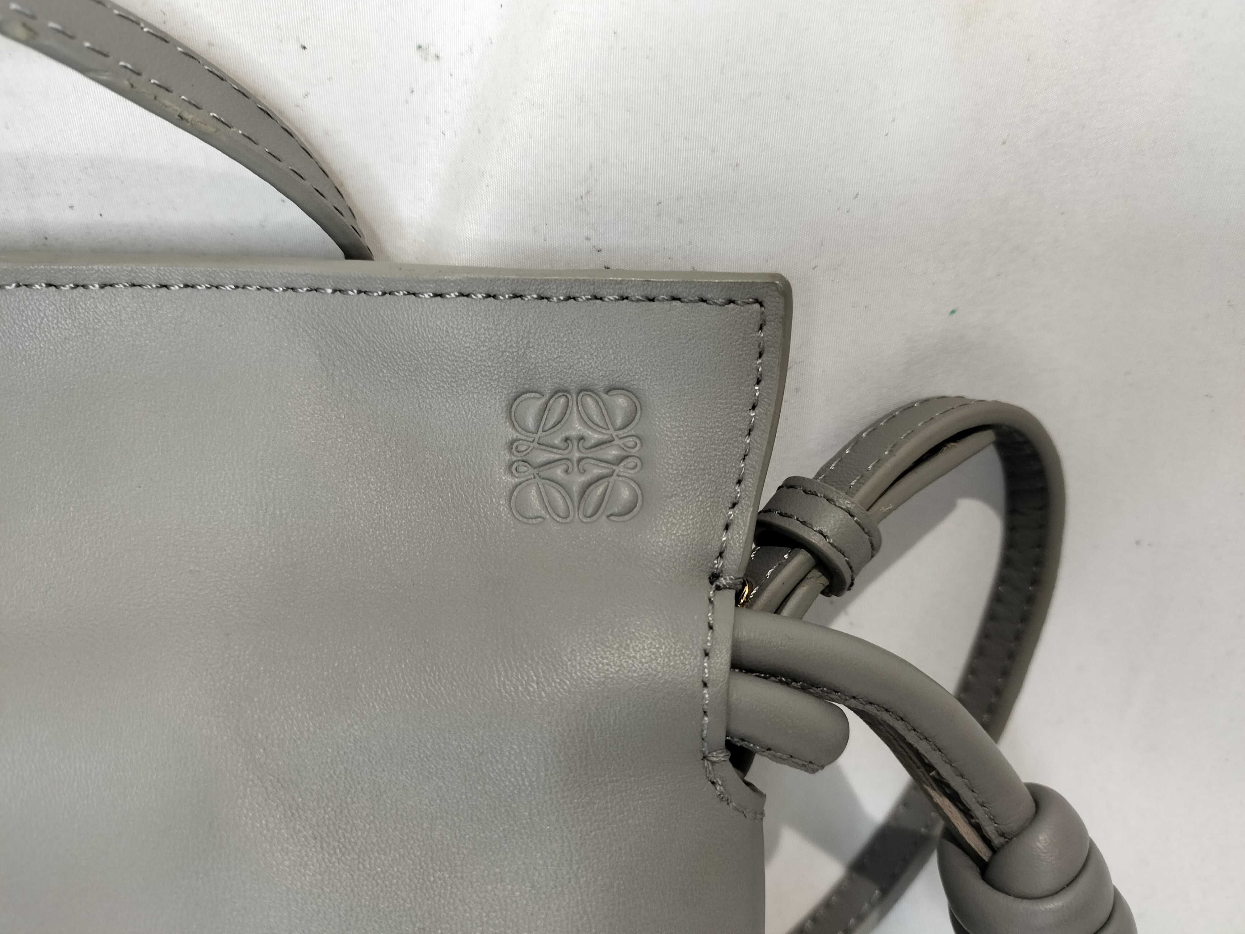 VN - Anagram Flamenco Clutch Mini Leather Shoulder Bag Khaki — view 2