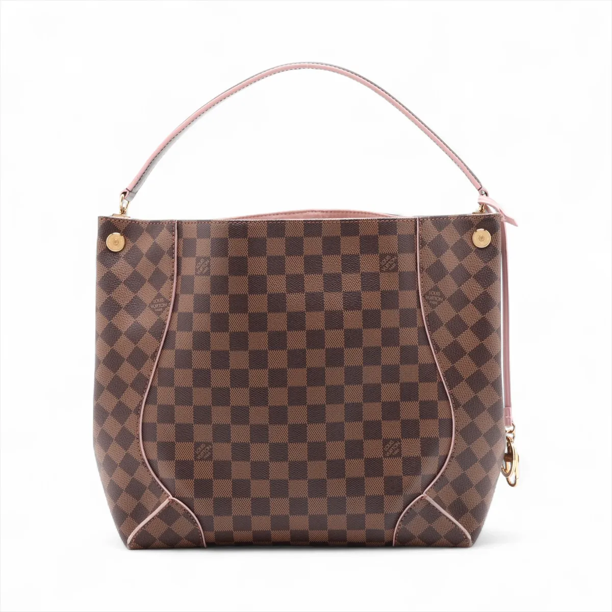 Damier Caïssa Hobo N41556 SR5105 Brown (Charm strap torn) — view 2