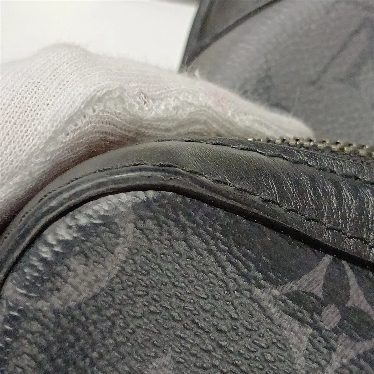 Monogram Eclipse Trio Messenger M69443 Black (RFID detected) — view 15