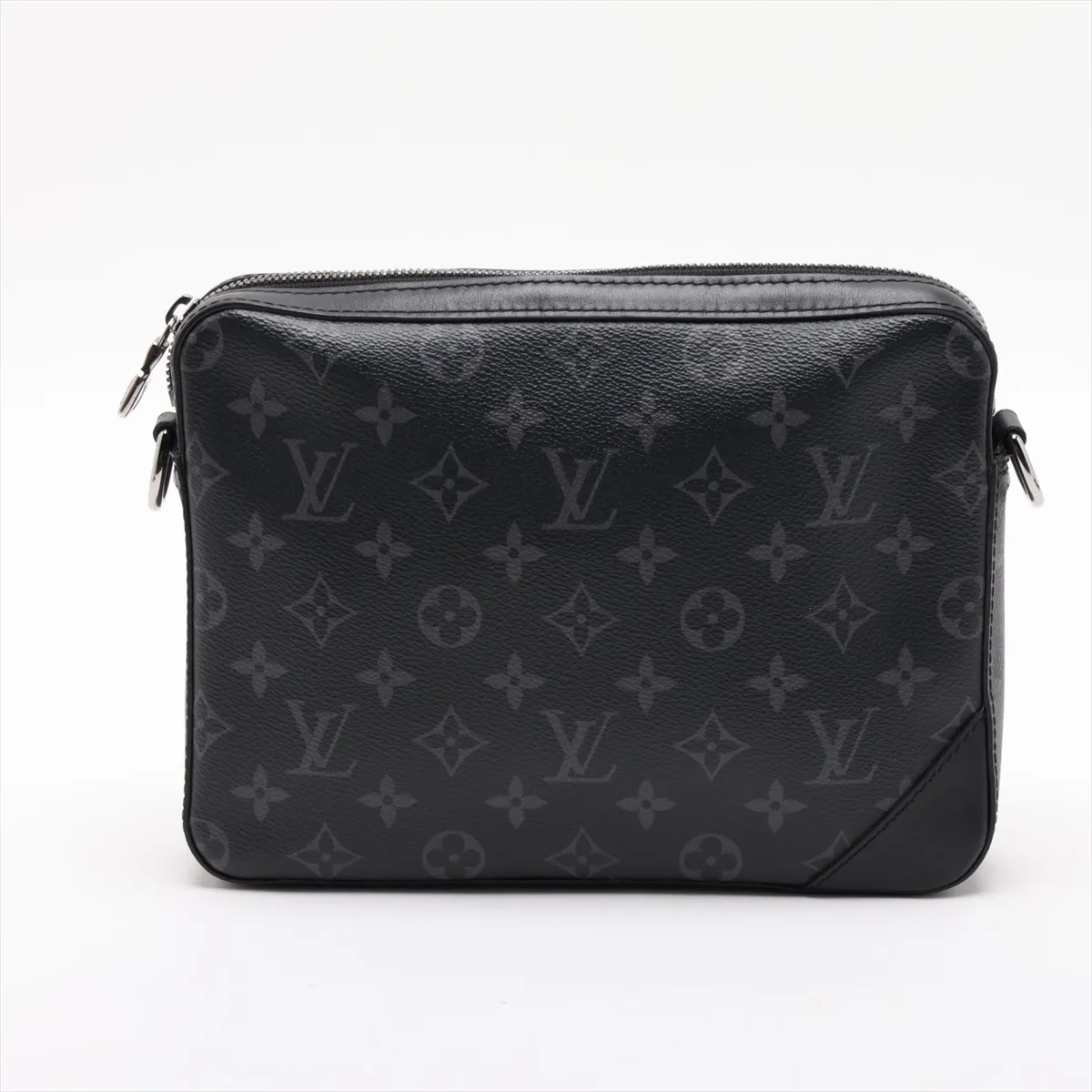Monogram Eclipse Trio Messenger M69443 Black (RFID detected) — view 3