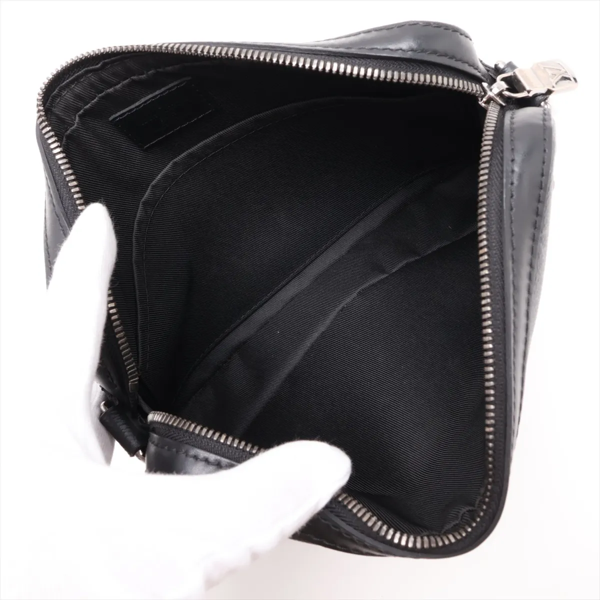 Monogram Eclipse Trio Messenger M69443 Black (RFID detected) — view 8