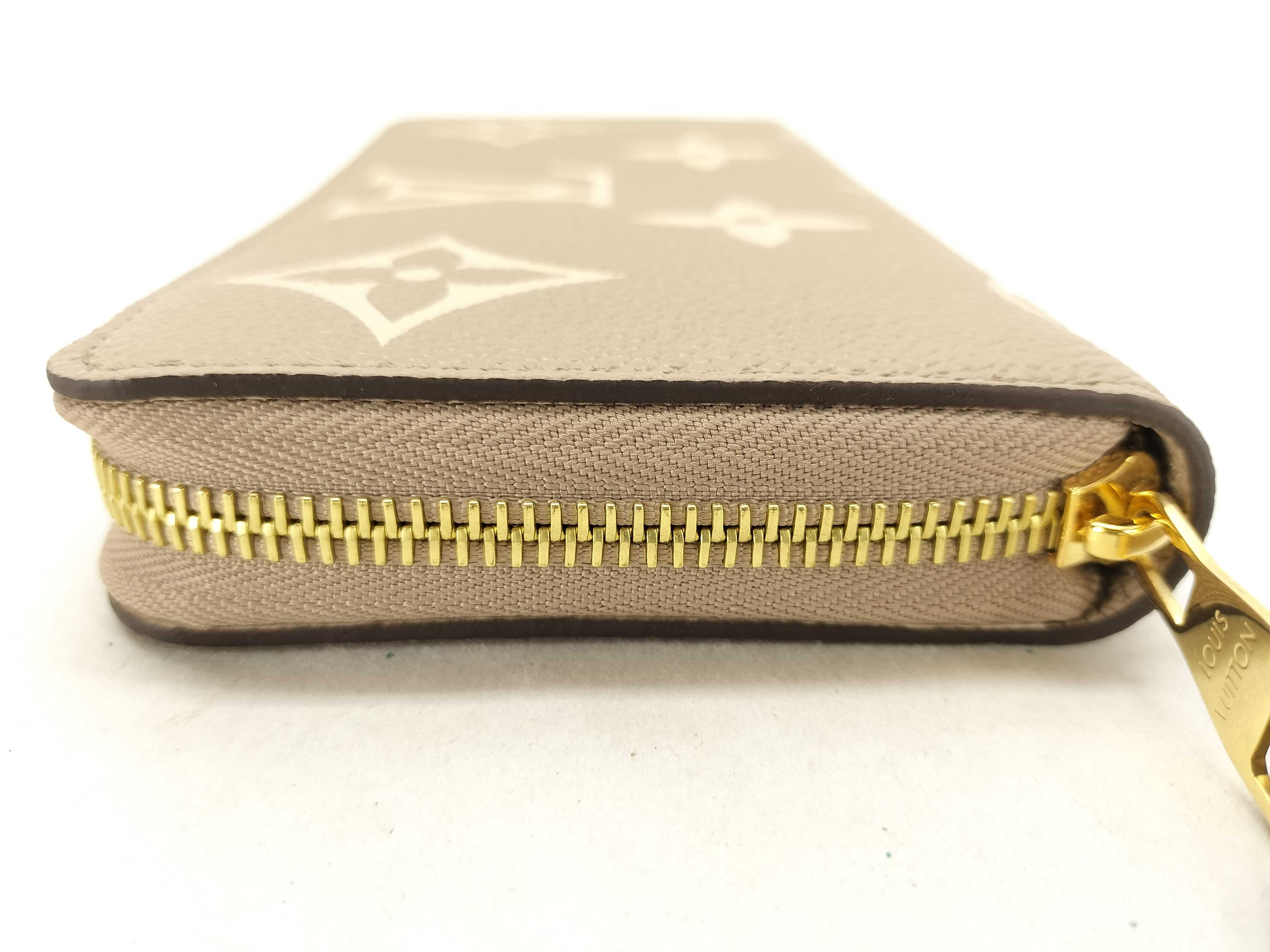 Monogram Empreinte Louis Vuitton Empreinte Zippy Wallet Beige — view 14