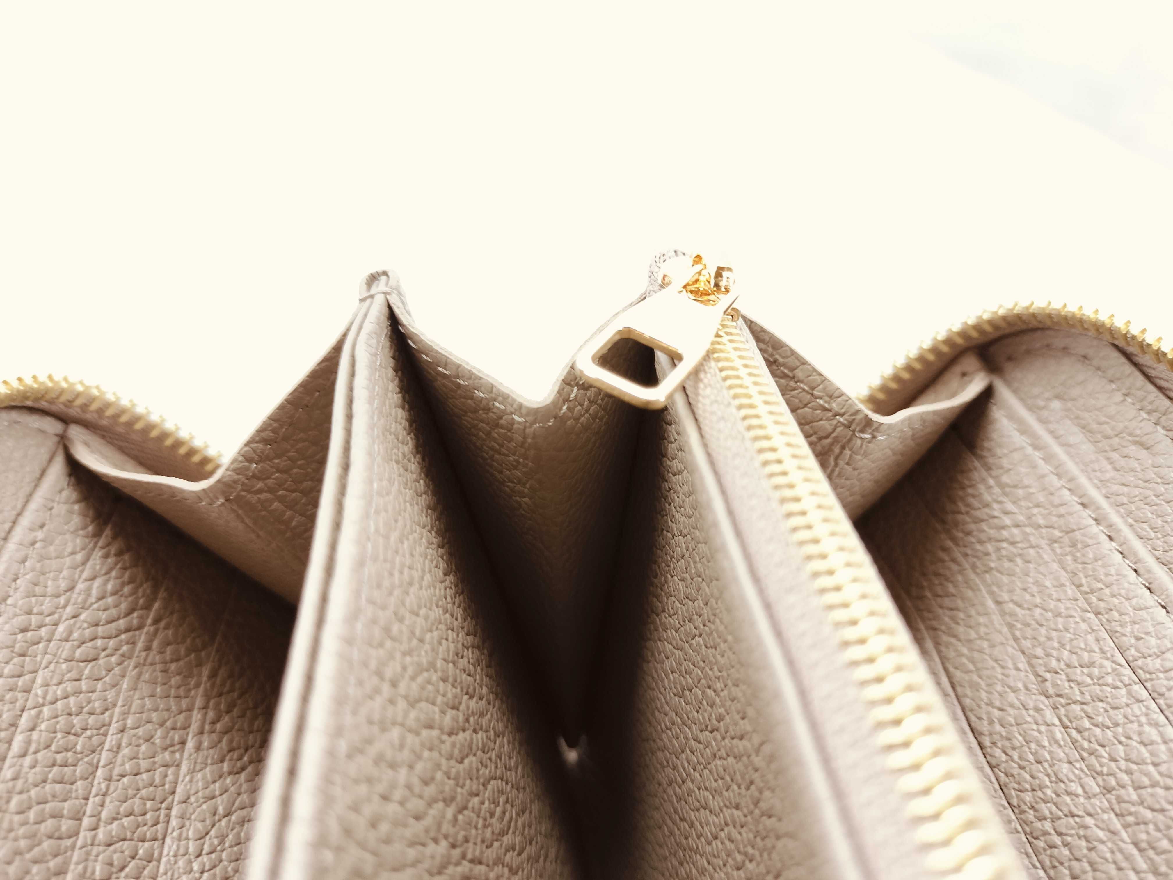 Monogram Empreinte Louis Vuitton Empreinte Zippy Wallet Beige — view 7