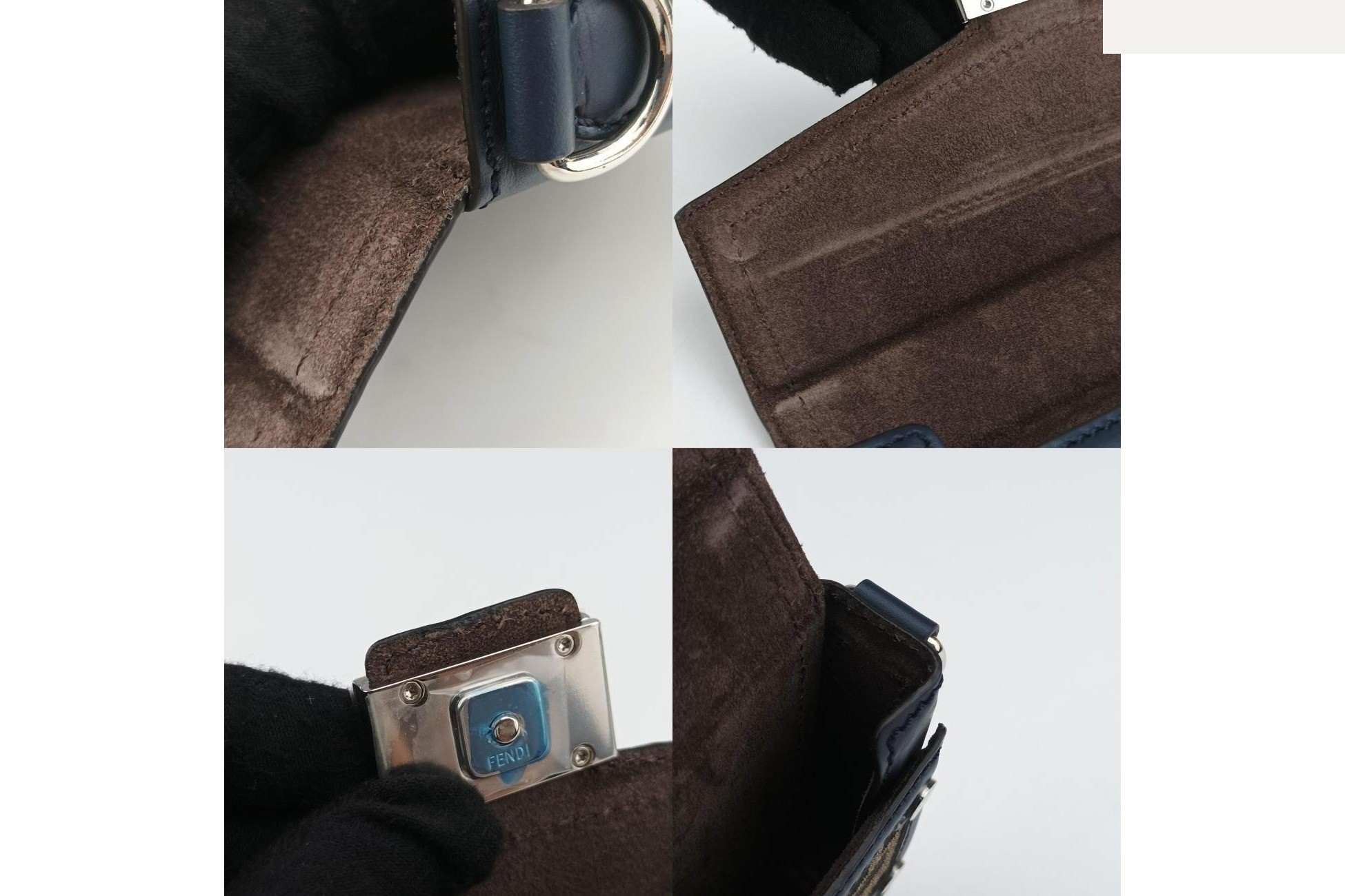 ZUCCA Soft Trunk Smartphone Pouch, Canvas, Brown — view 9