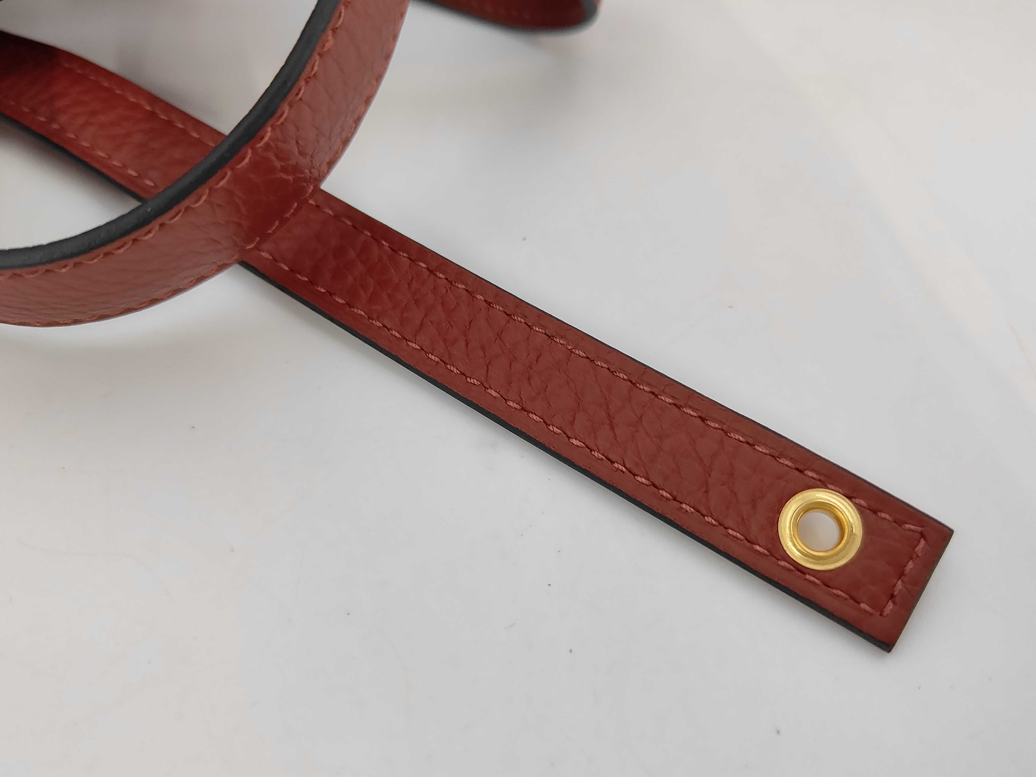 Picotin PM Rouge H GP G stamp handbag — view 11