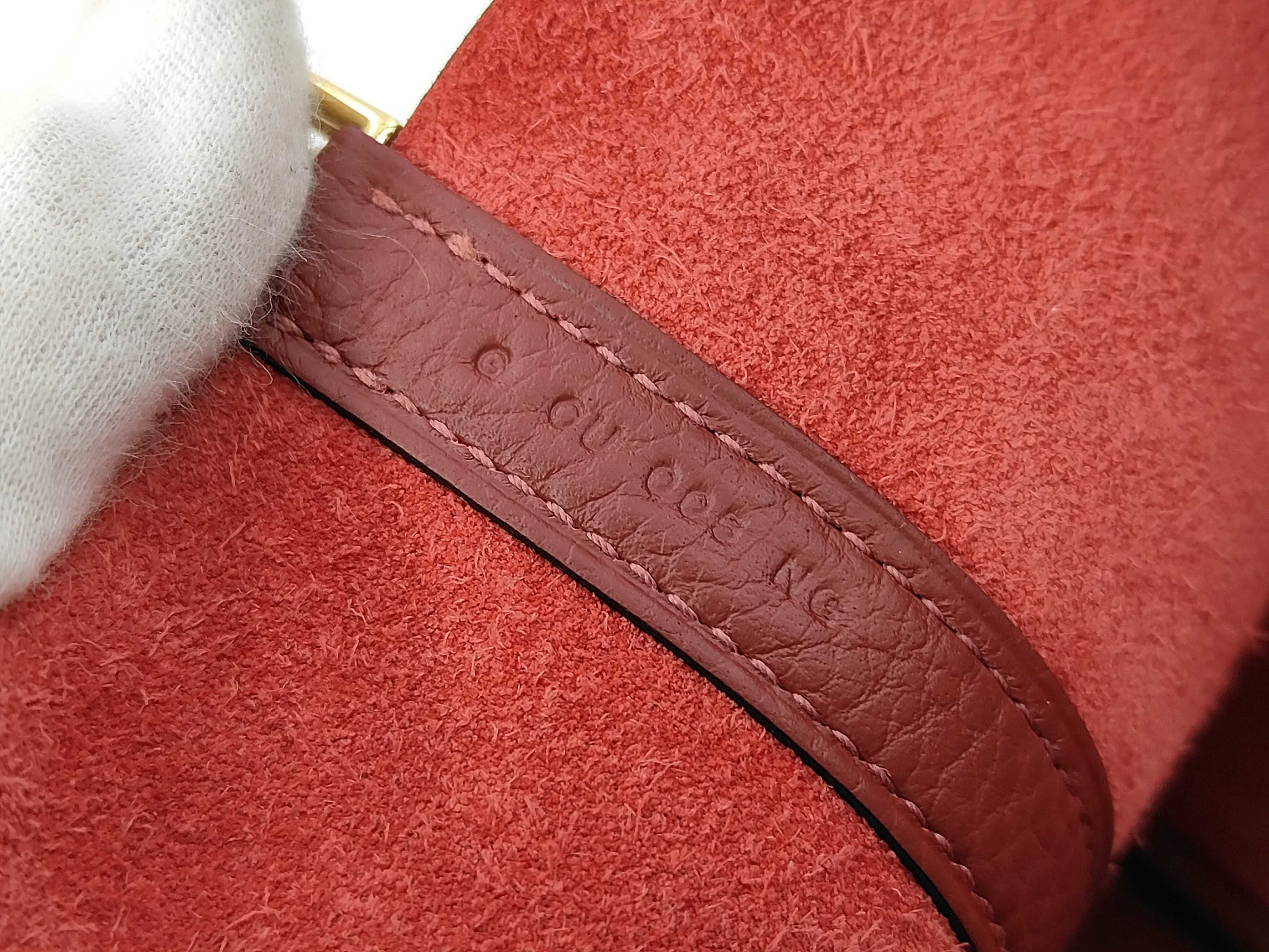 Picotin PM Rouge H GP G stamp handbag — view 10
