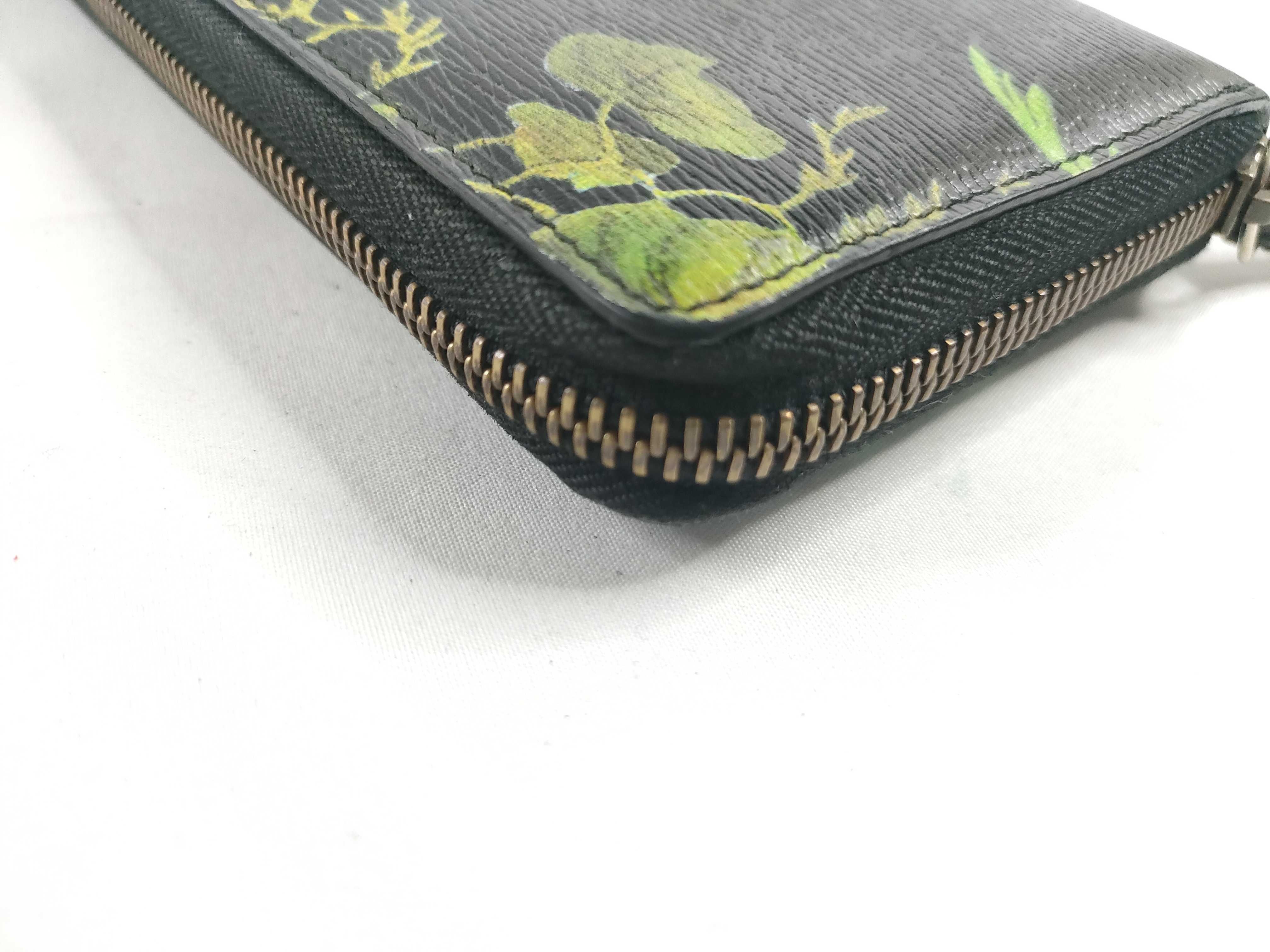 Tropical Unisex Long Wallet, Black, S000546 — view 4