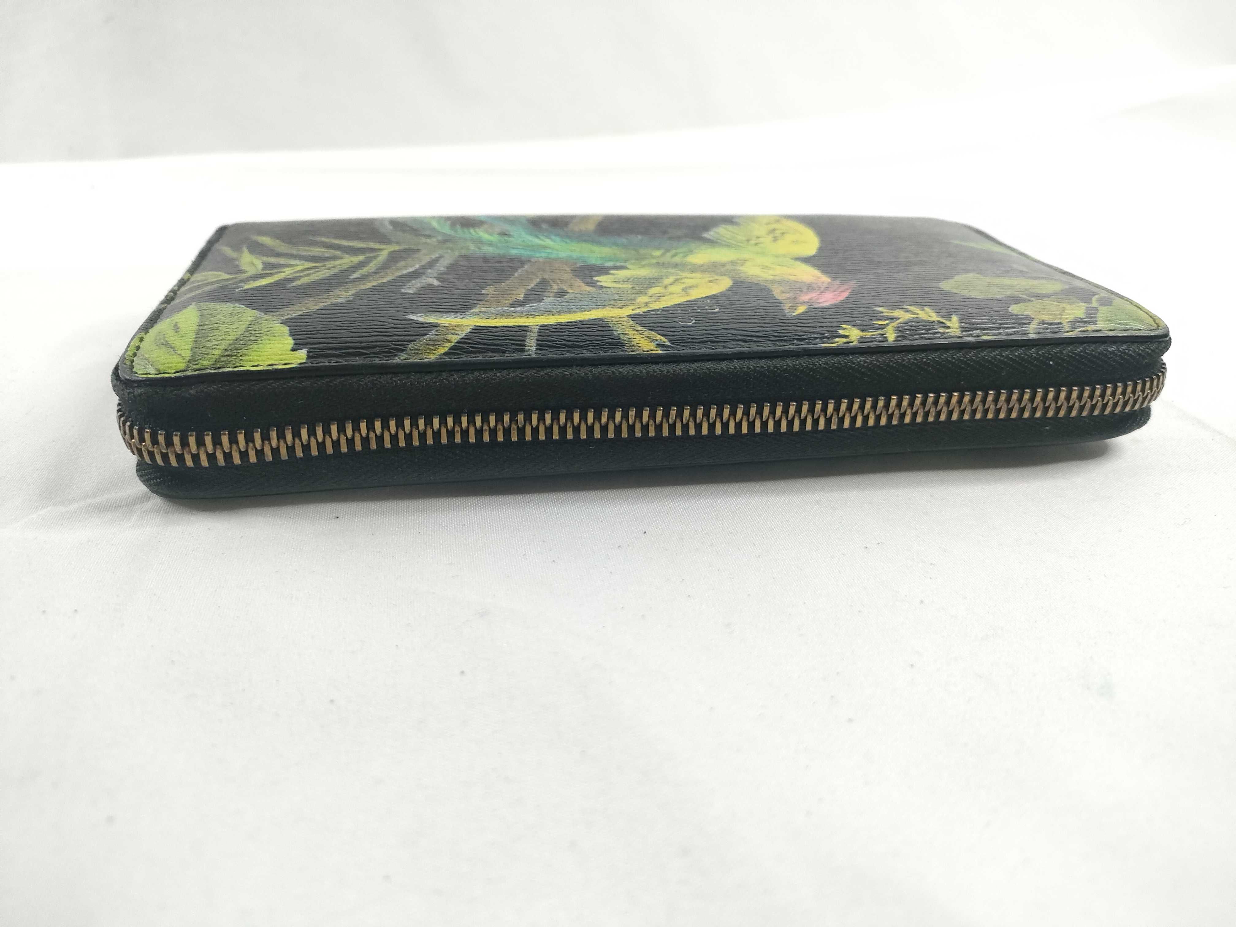 Tropical Unisex Long Wallet, Black, S000546 — view 6