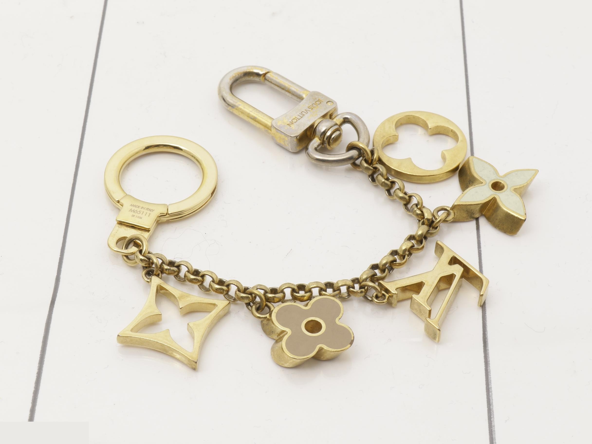 Fleur de Monogram Charm — view 2