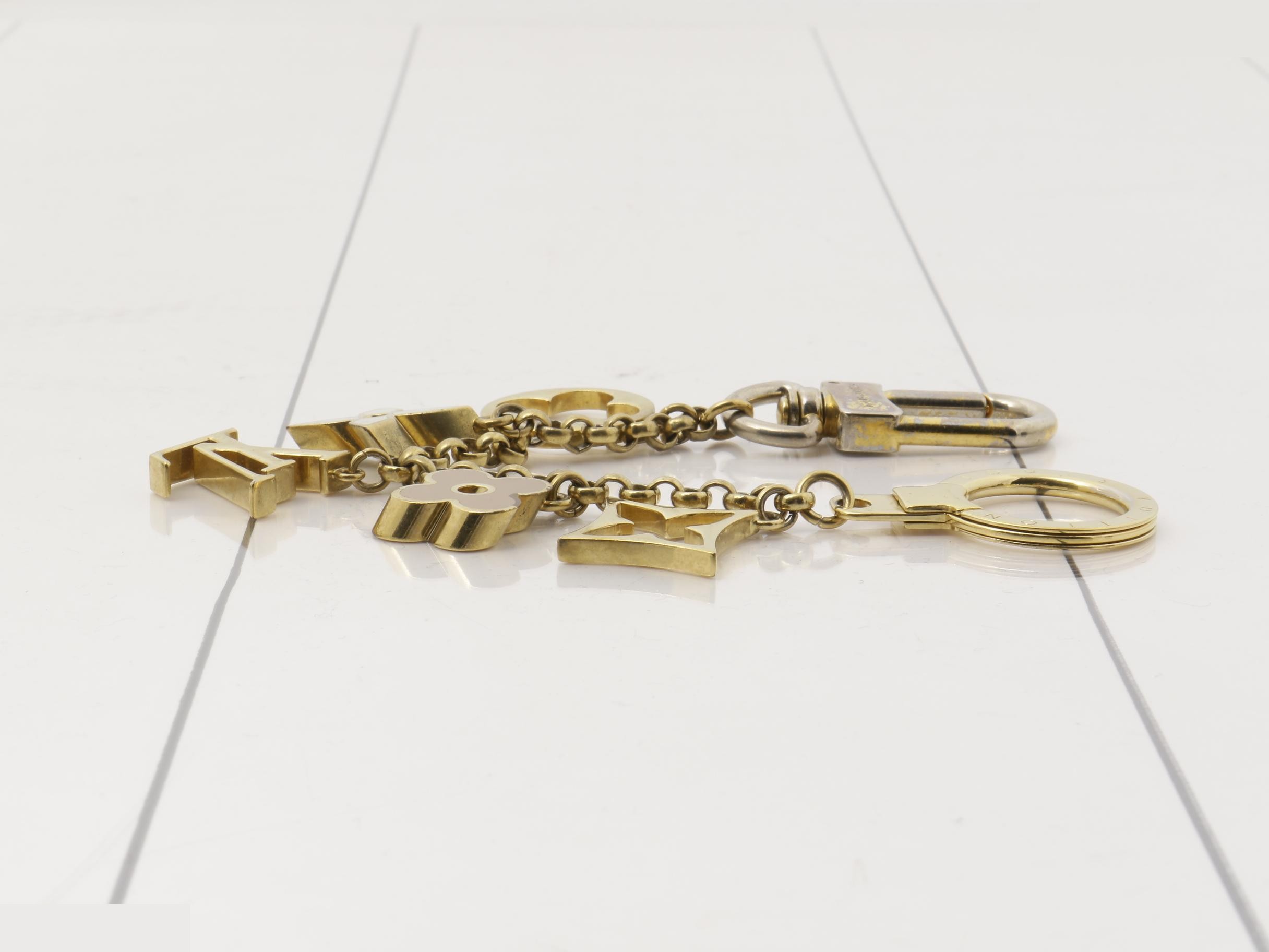 Fleur de Monogram Charm — view 3