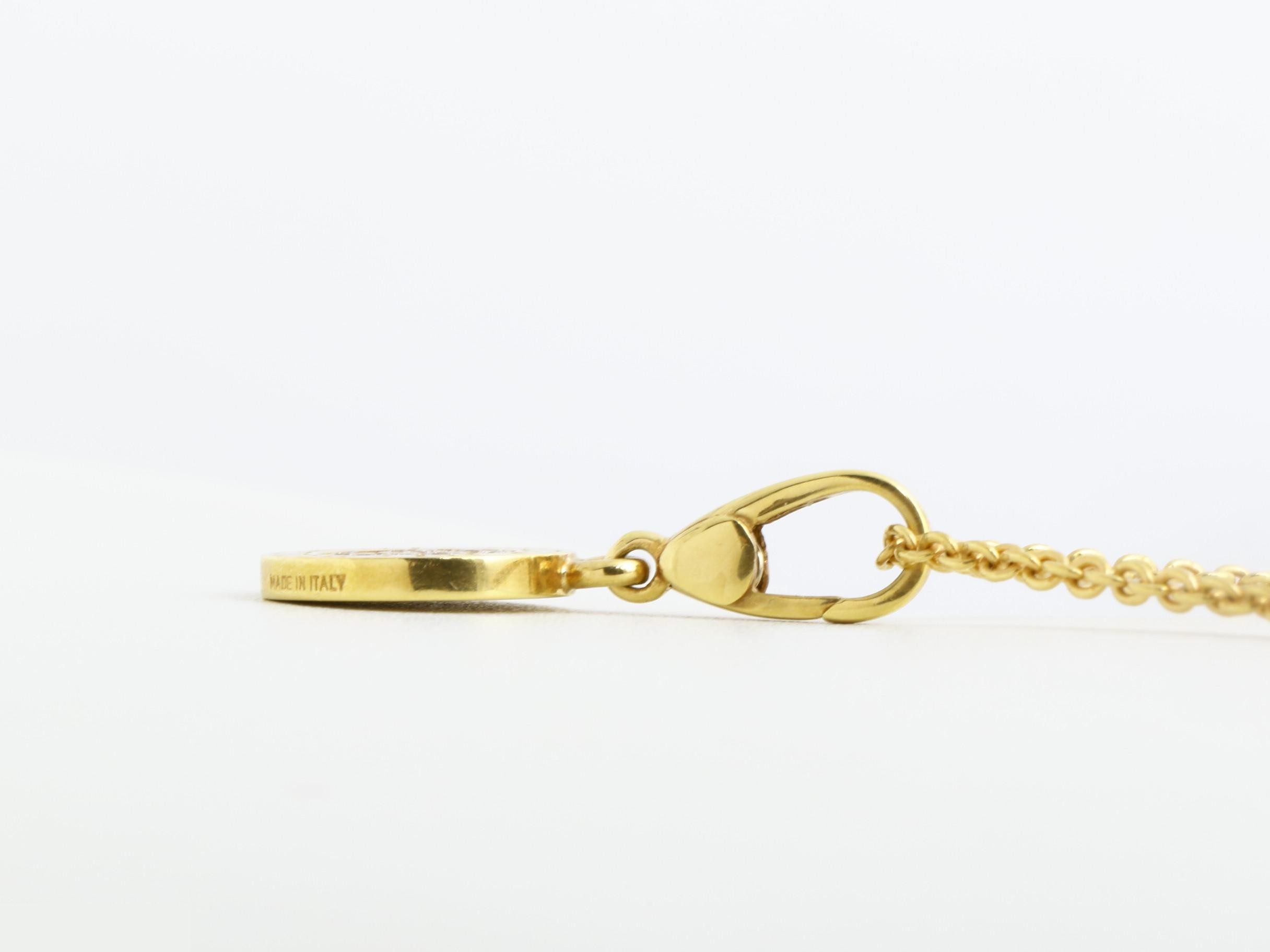 750YG Diamond Necklace/Pendant 10.2g — view 4