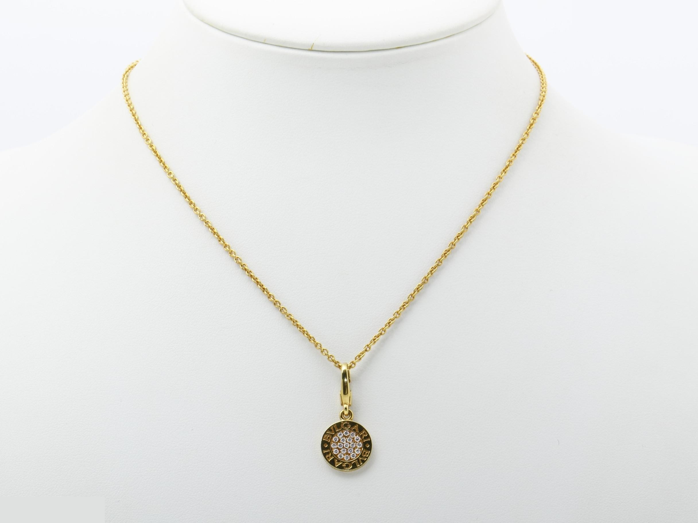 750YG Diamond Necklace/Pendant 10.2g — view 6