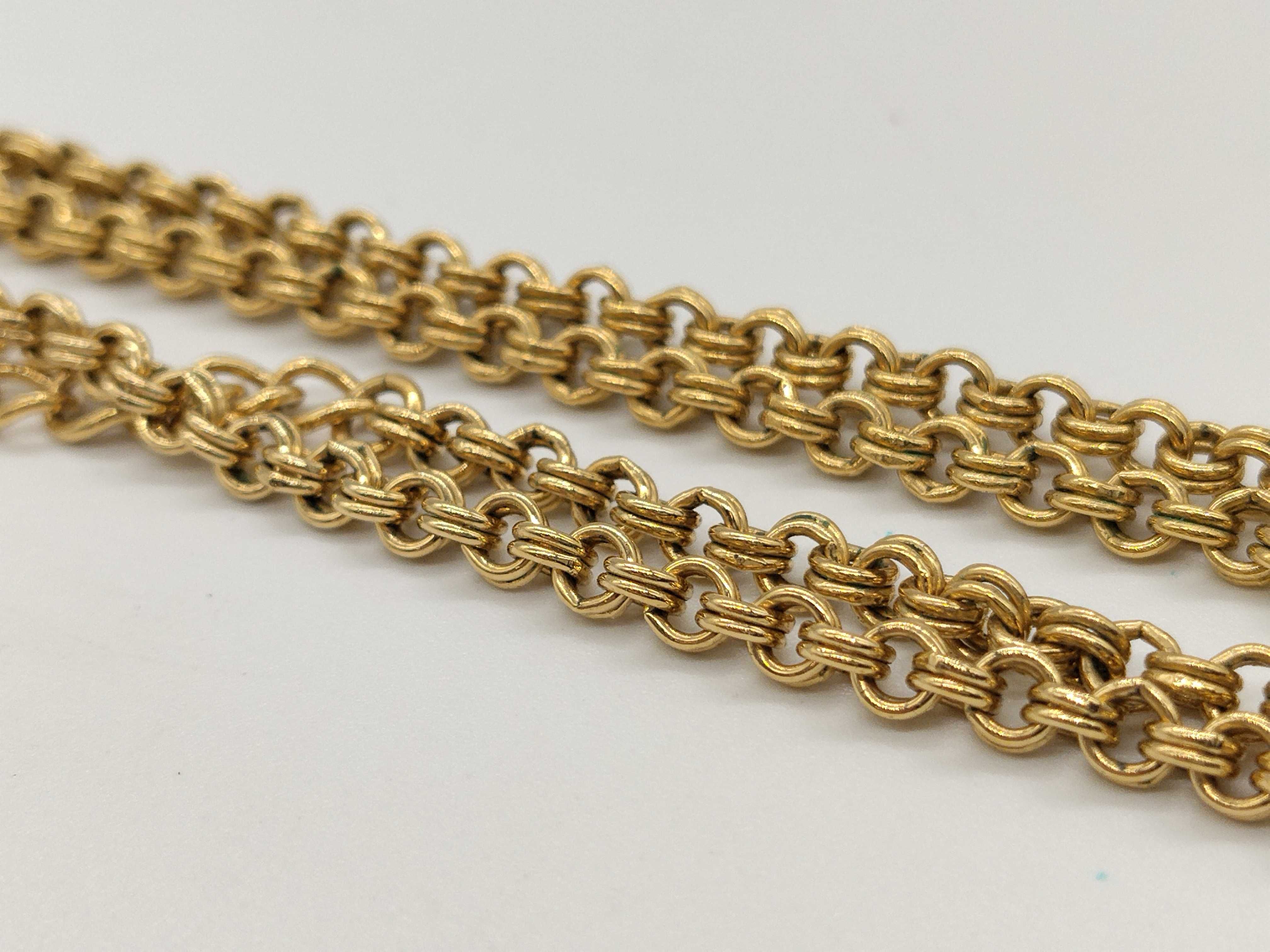 CD 4P Rhinestone Necklace — view 5