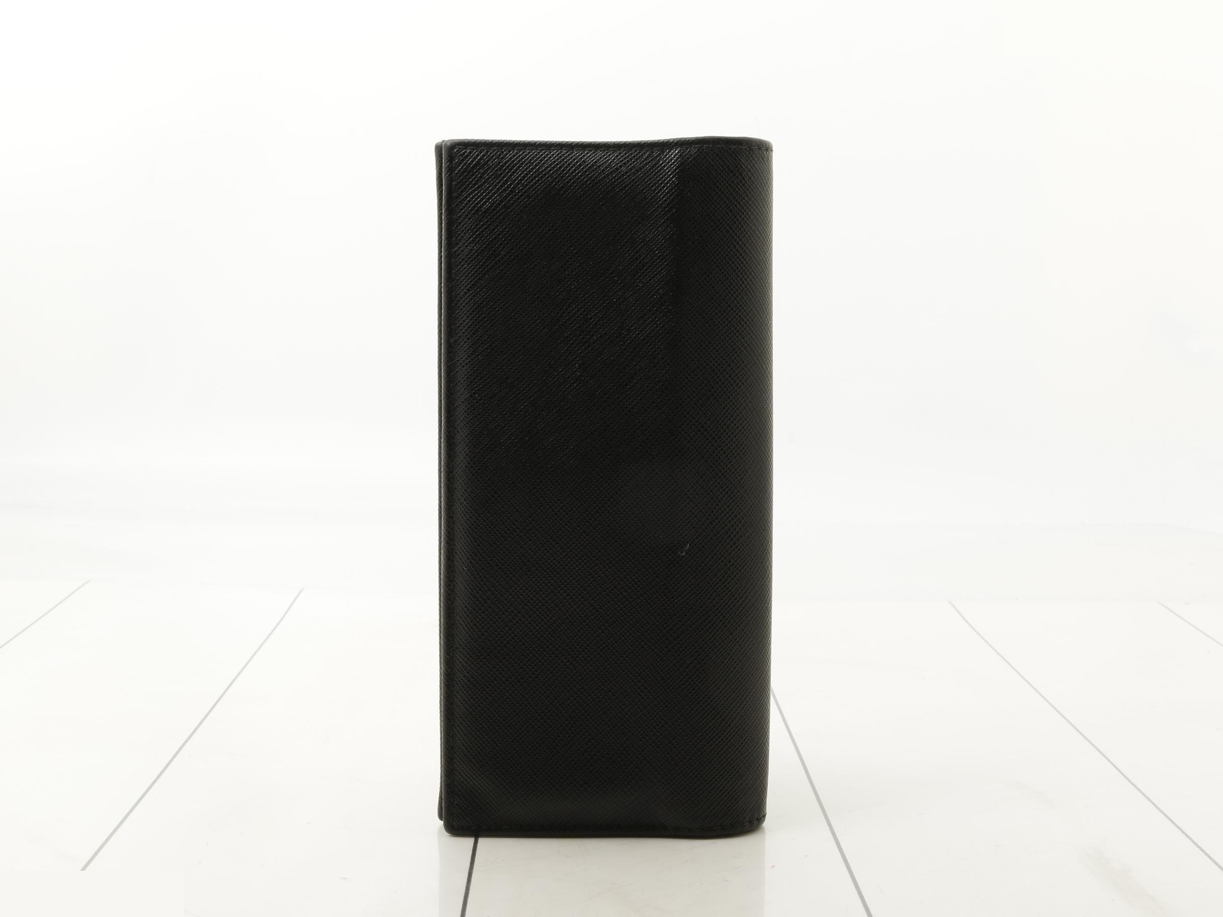 Saffiano Bi-fold Long Wallet — view 2